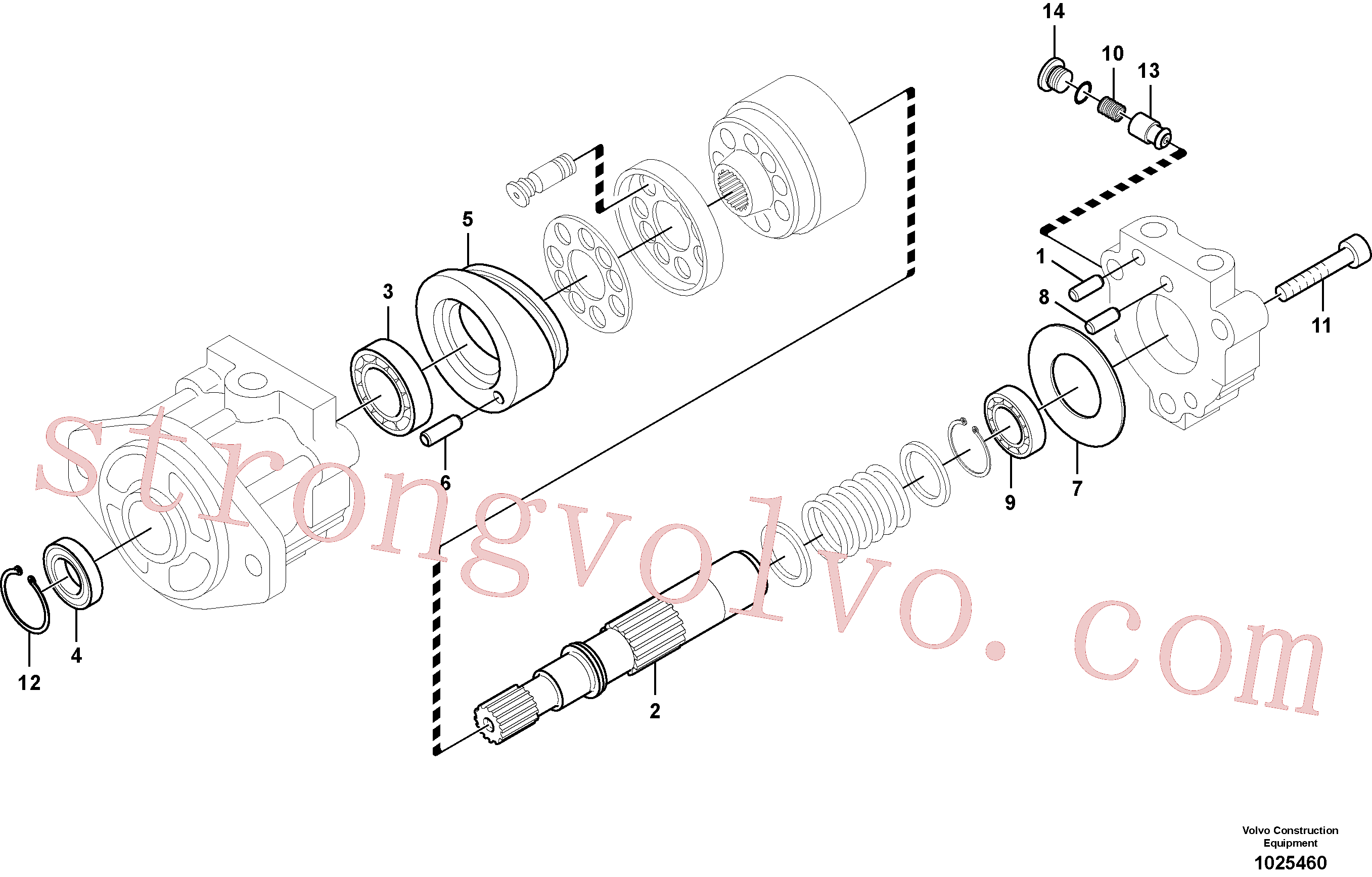 Volvo Acessórios para escavadeira VOE14536022 Plug Acessórios