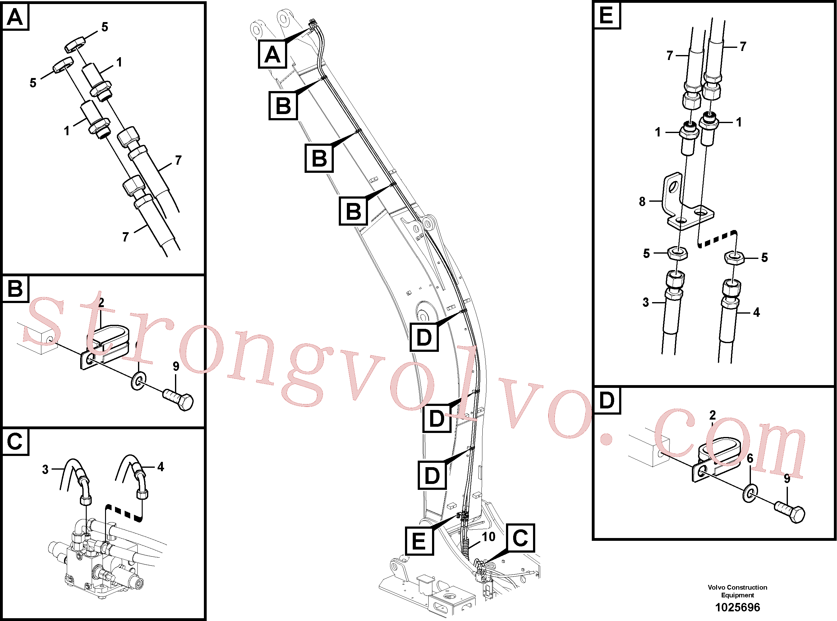 Atacado VOE938179 Eternity/2 Volvo escavadeira