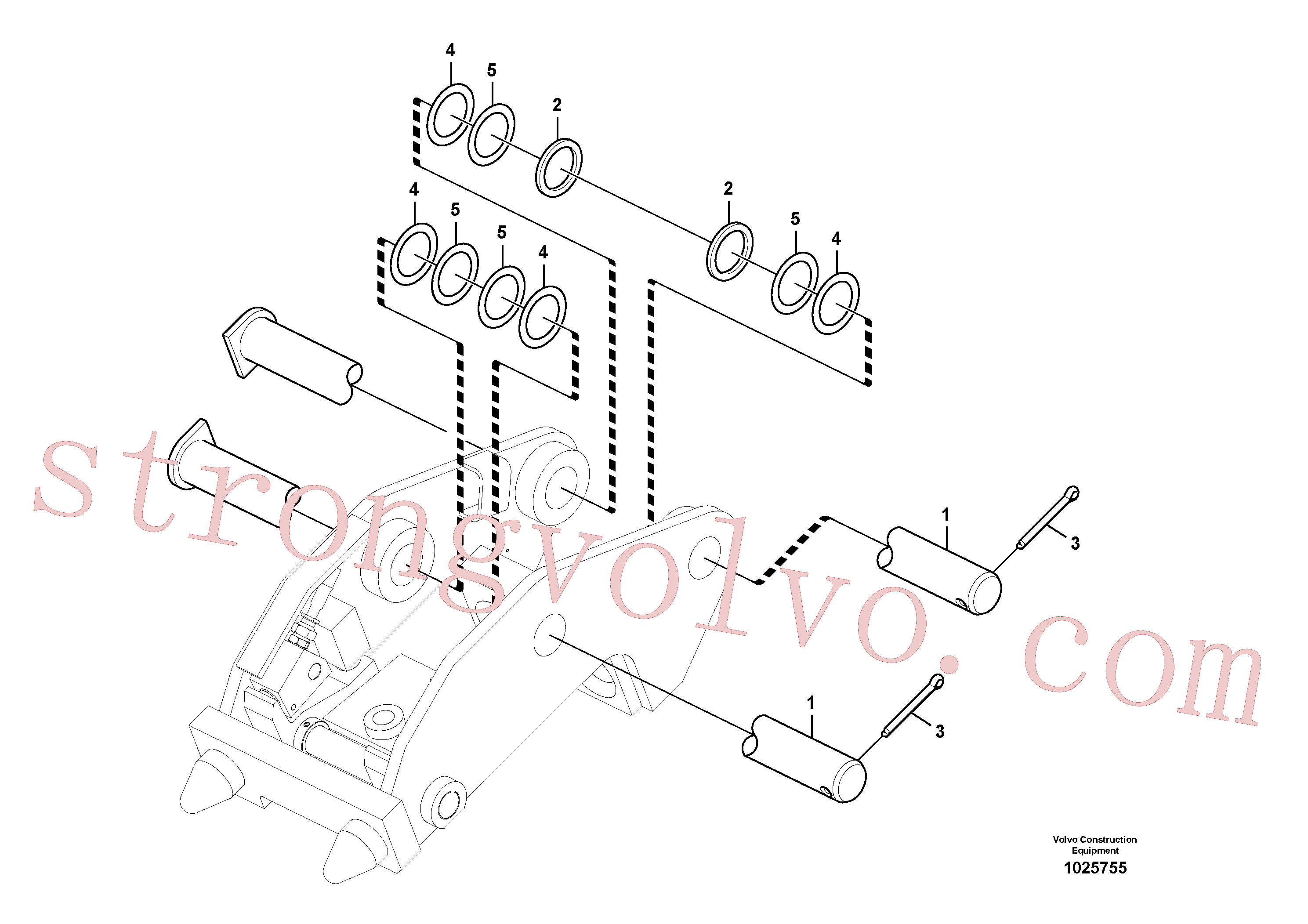 SA1171-30590 Volvo(1025755 Montagem)