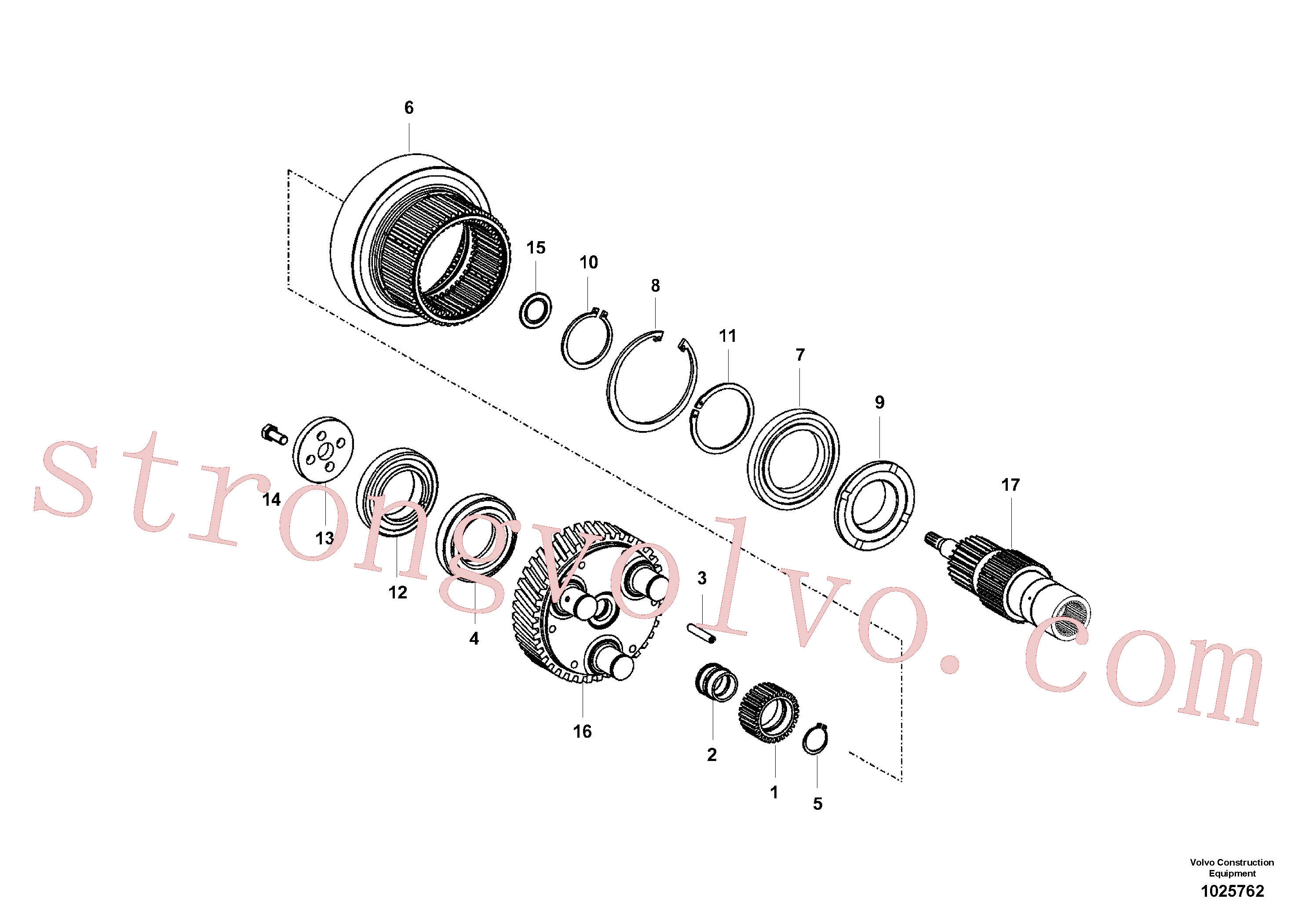 VOE14558062 Volvo(1025762 Montagem)