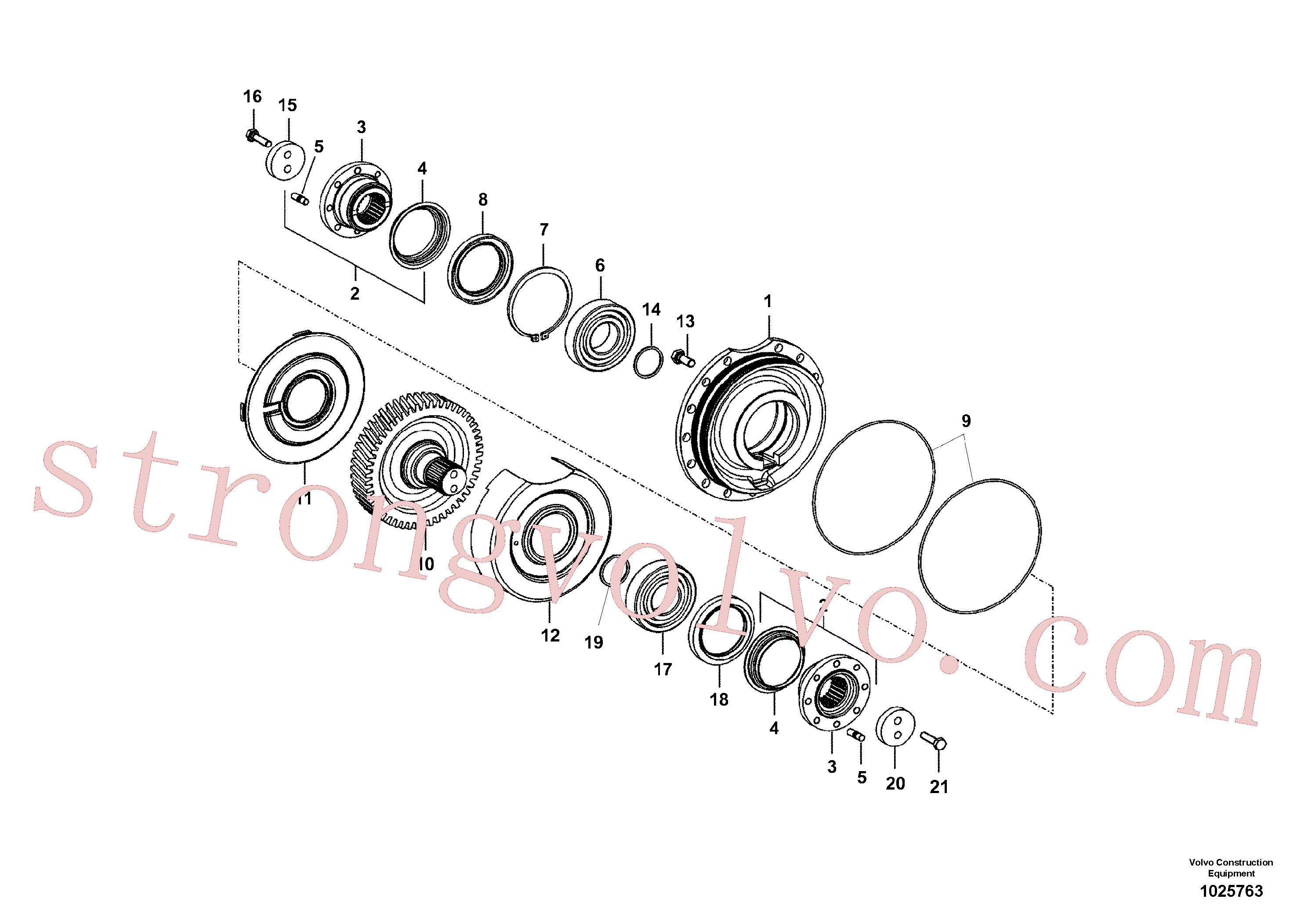 VOE15079041 Volvo(1025763 Montagem)