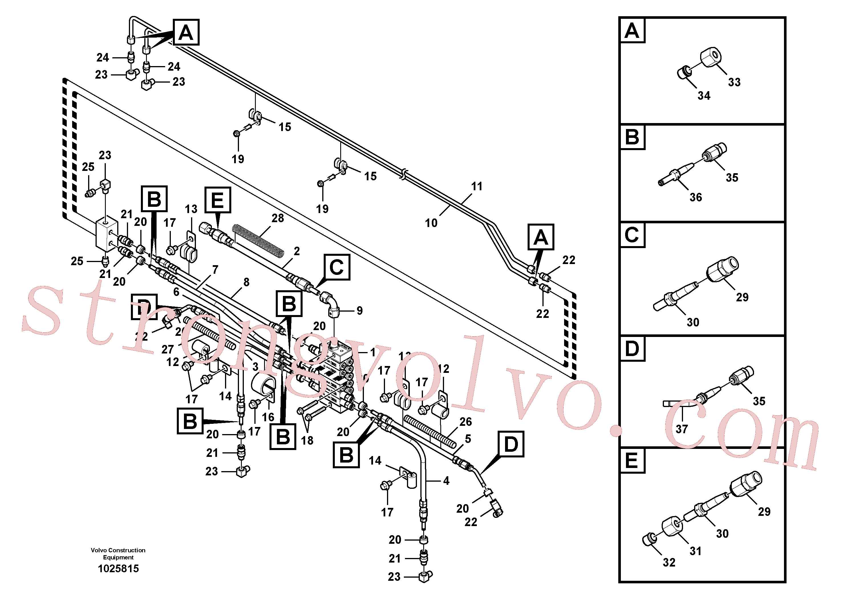VOE14556620 Volvo(1025815 Montagem)