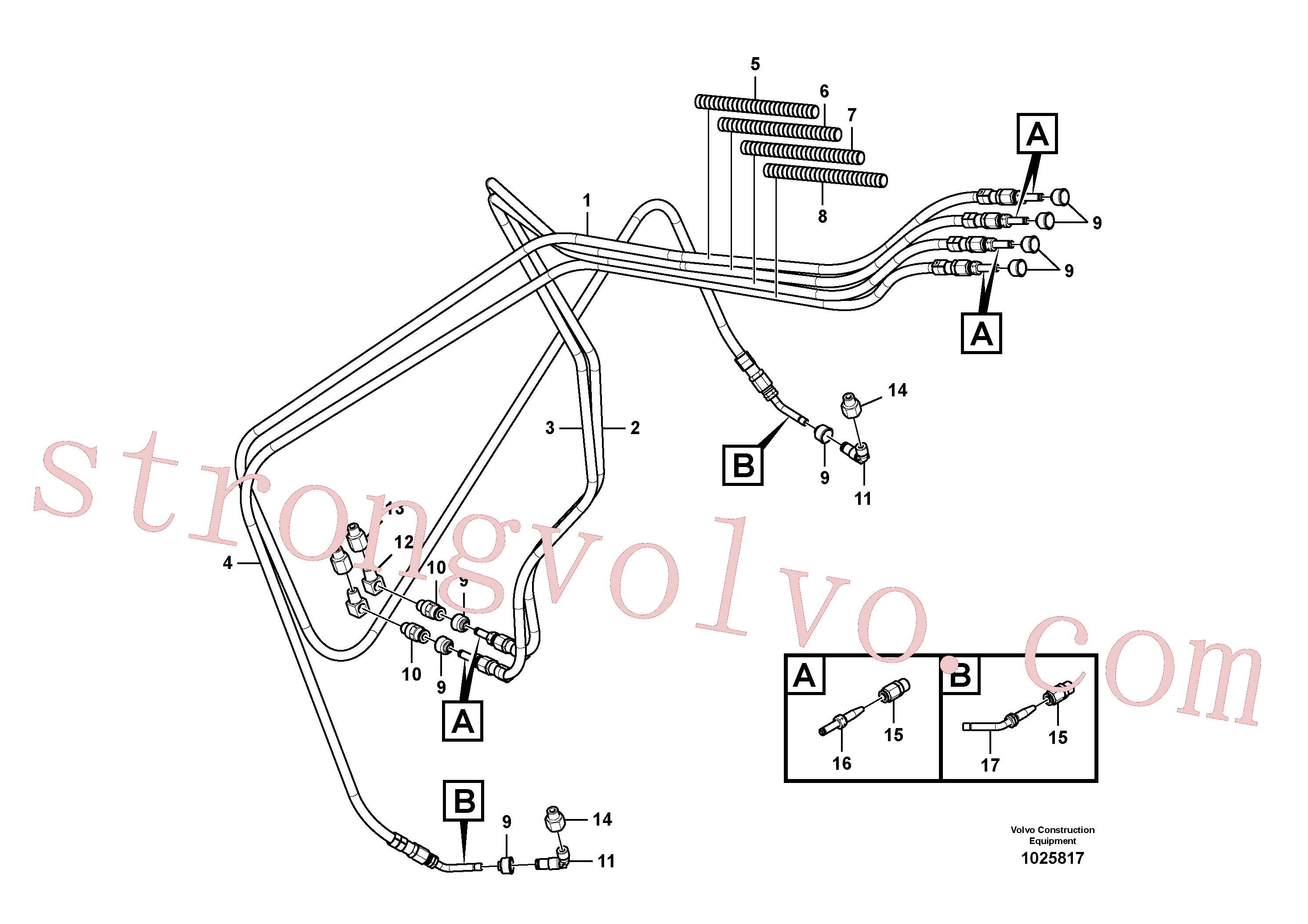 VOE14388450 Volvo(1025817 Montagem)