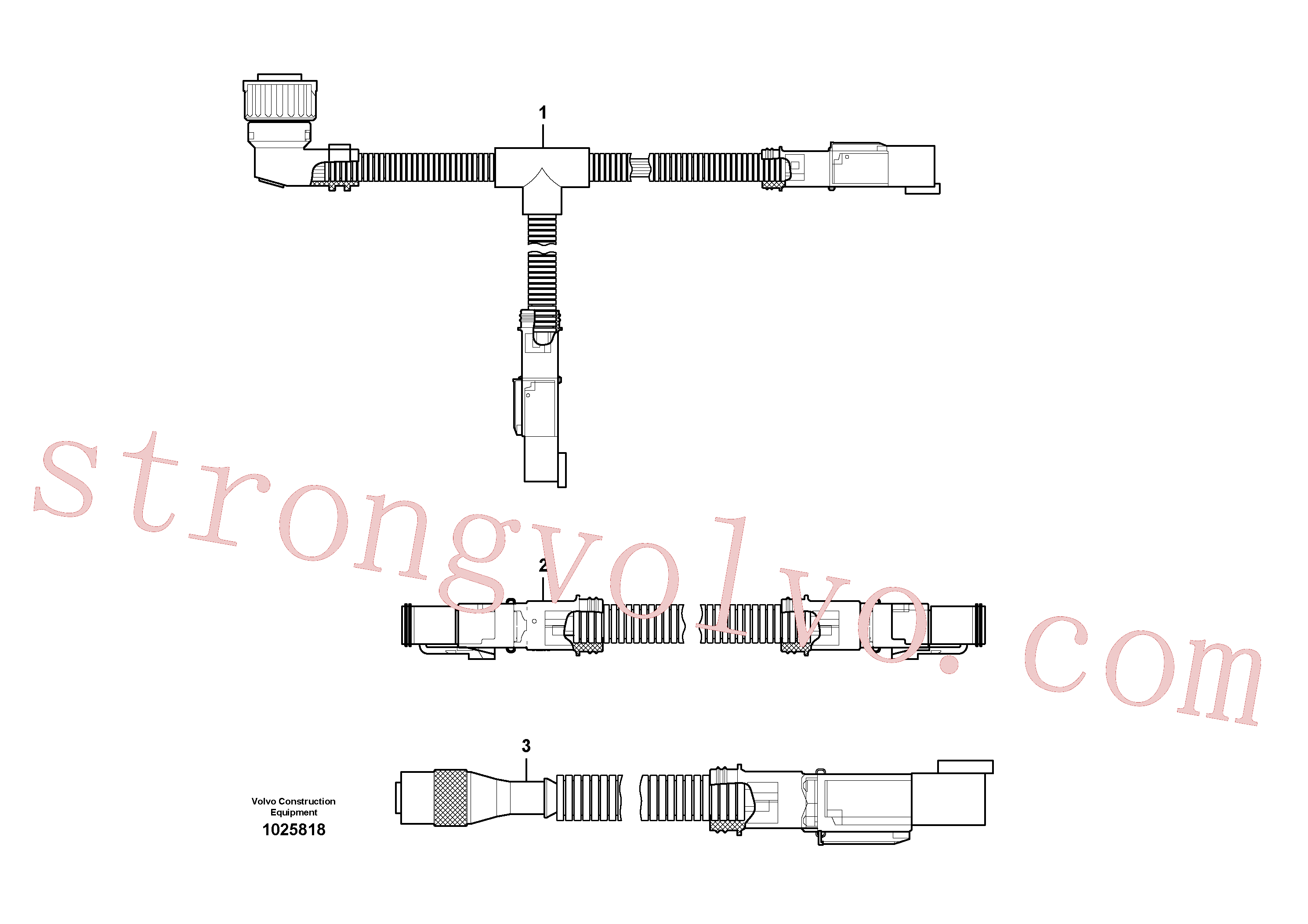 VOE14576925 Cabo Volvo escavadeira