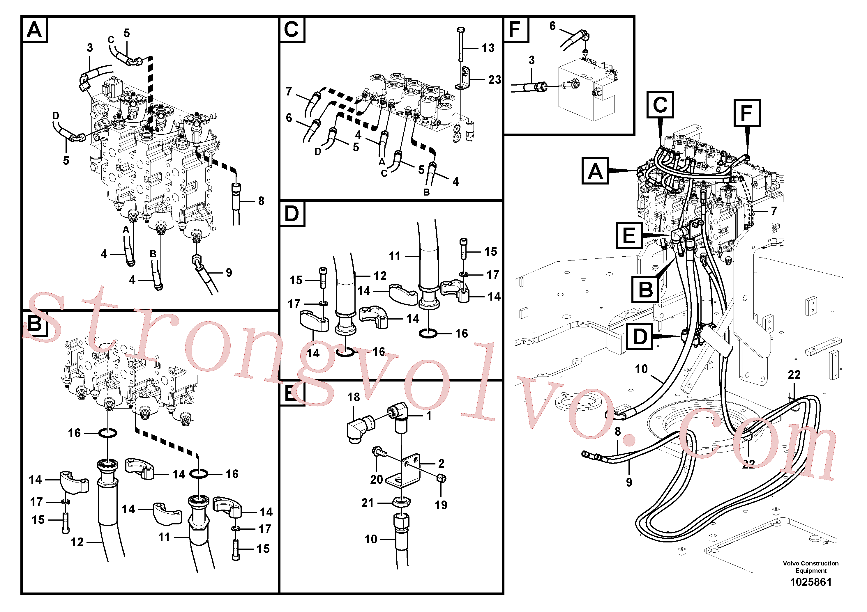 SA9213-12000 Volvo(1025861 Montagem)