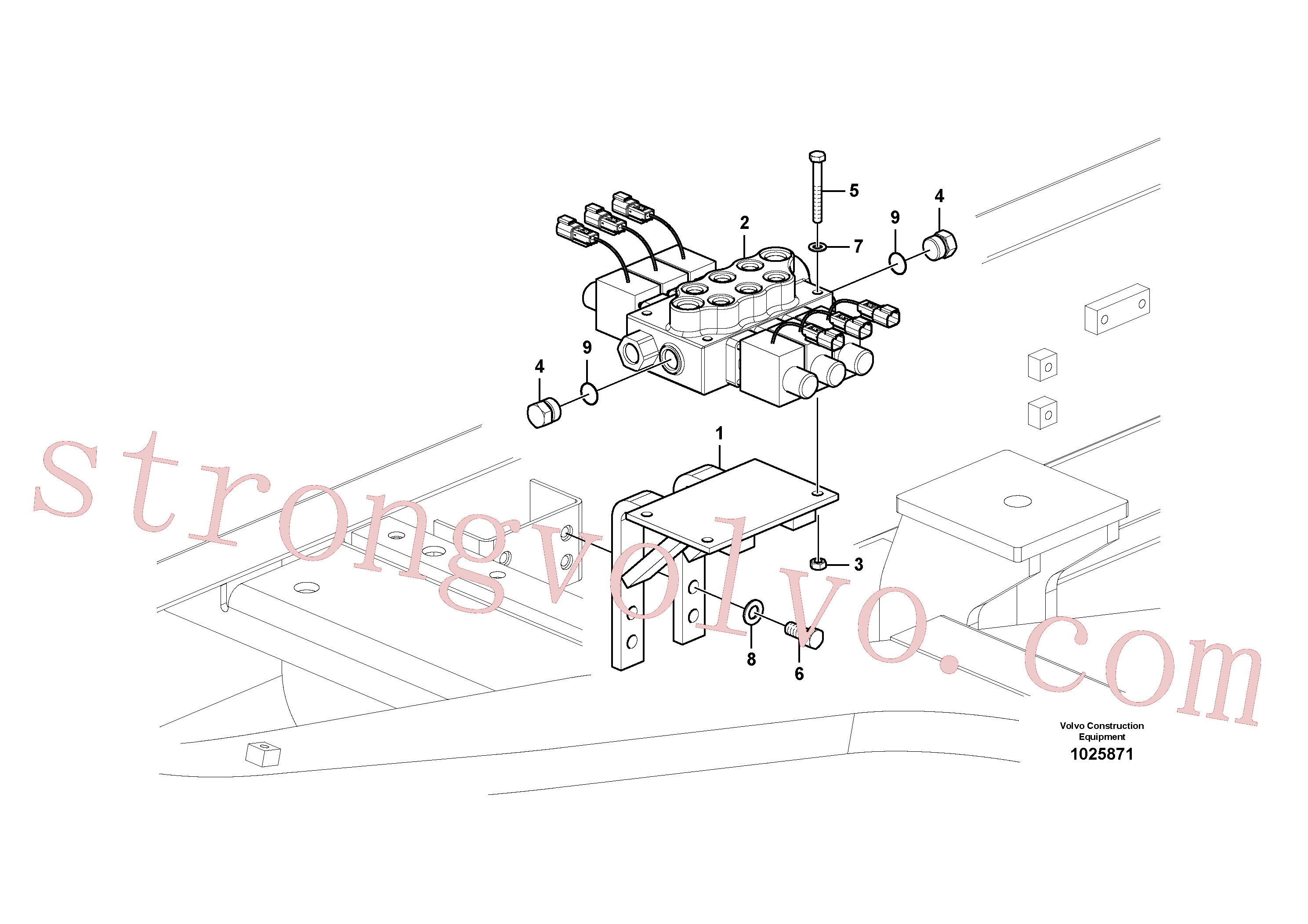 VOE14610344 Volvo(1025871 Montagem)