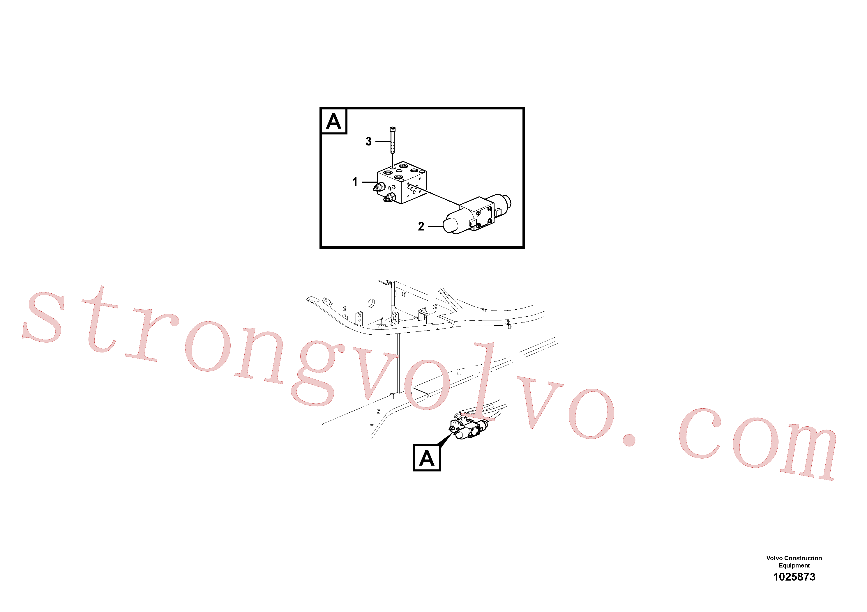 SA9511-12028 Volvo(1025873 Montagem)