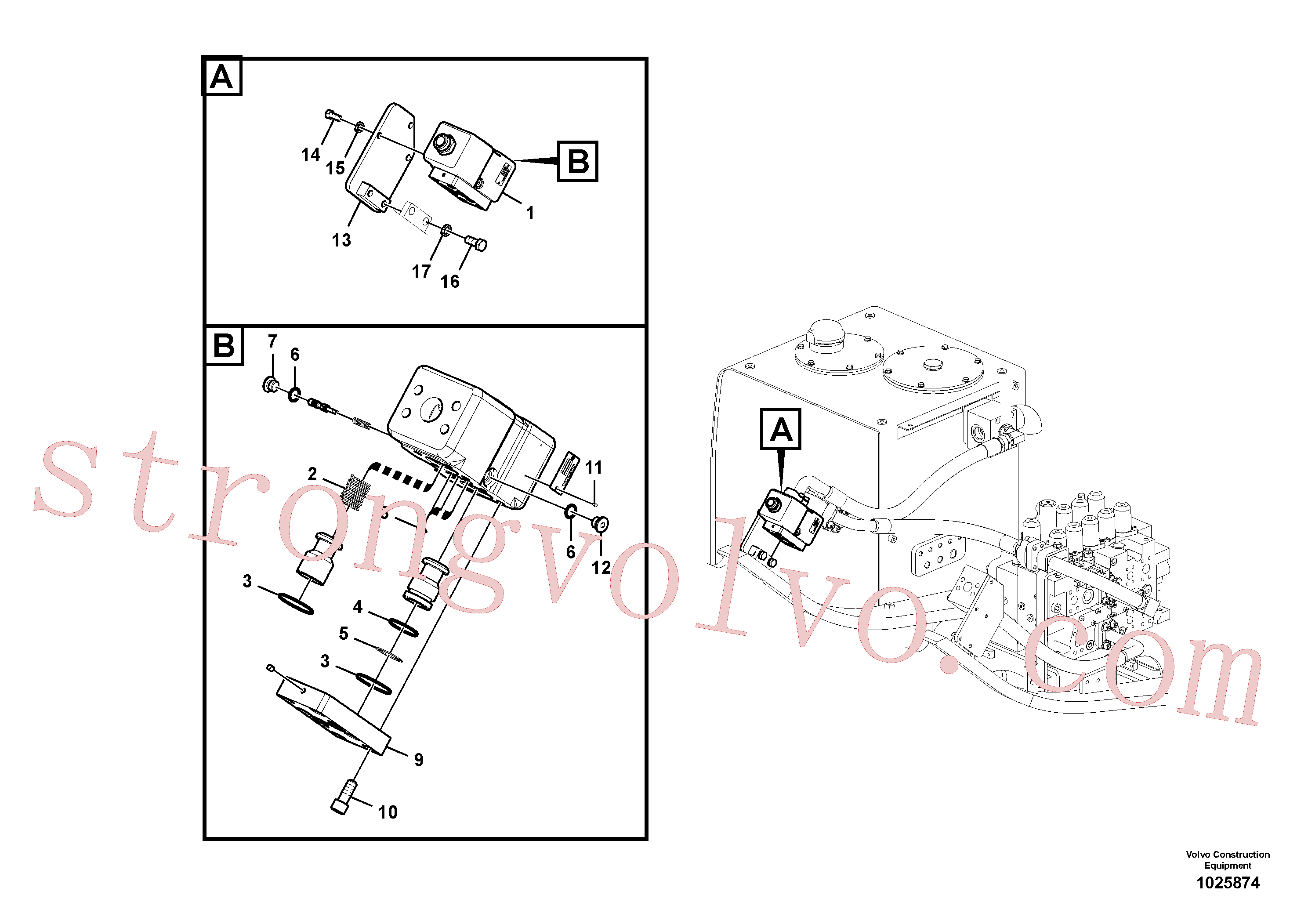 VOE14570847 Volvo(1025874 Montagem)