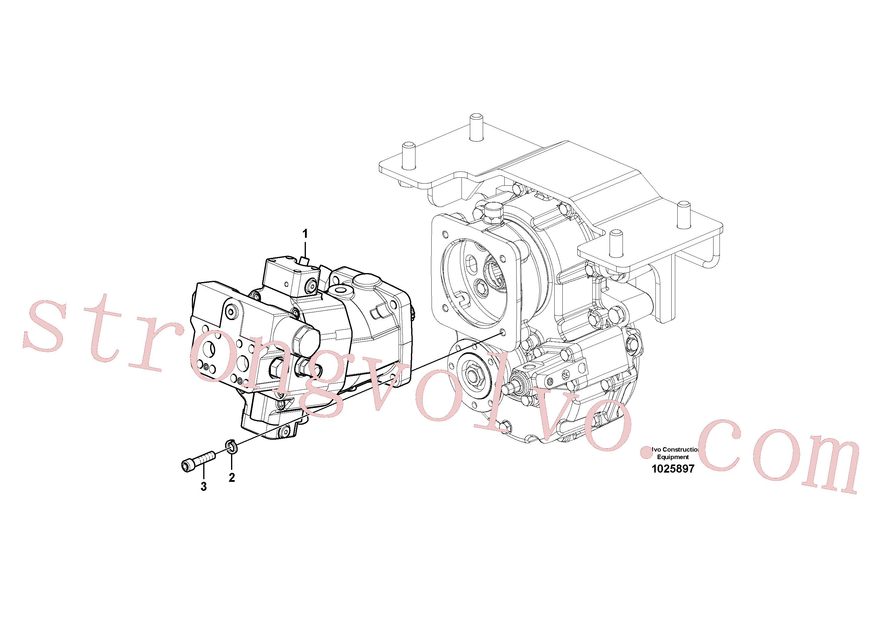 VOE11305034 Parafuso soquete sext Inscreva-se para Volvo Acessórios para escavadeira
