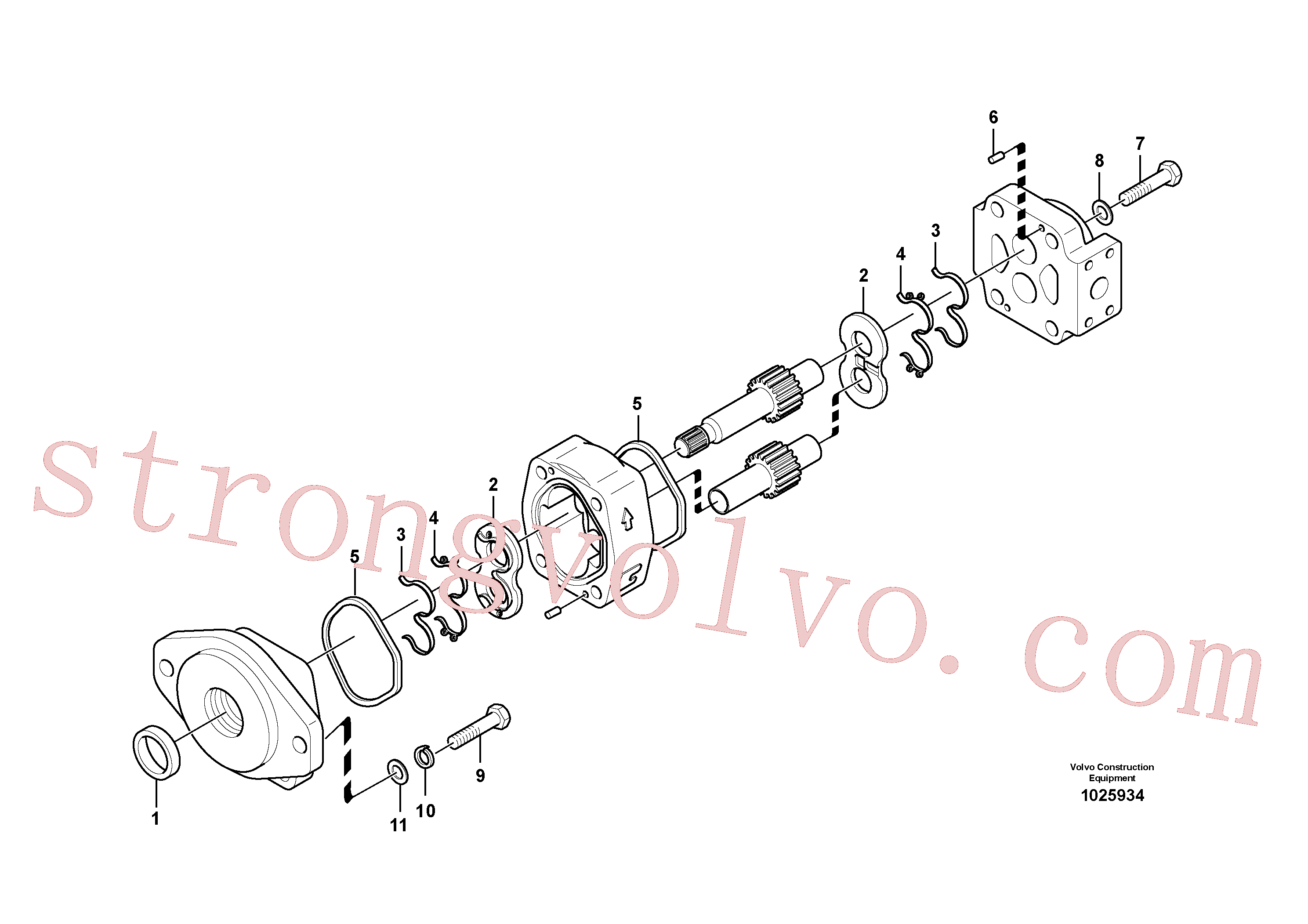 Volvo Montagem SA8230-14901 Vedação Acessórios