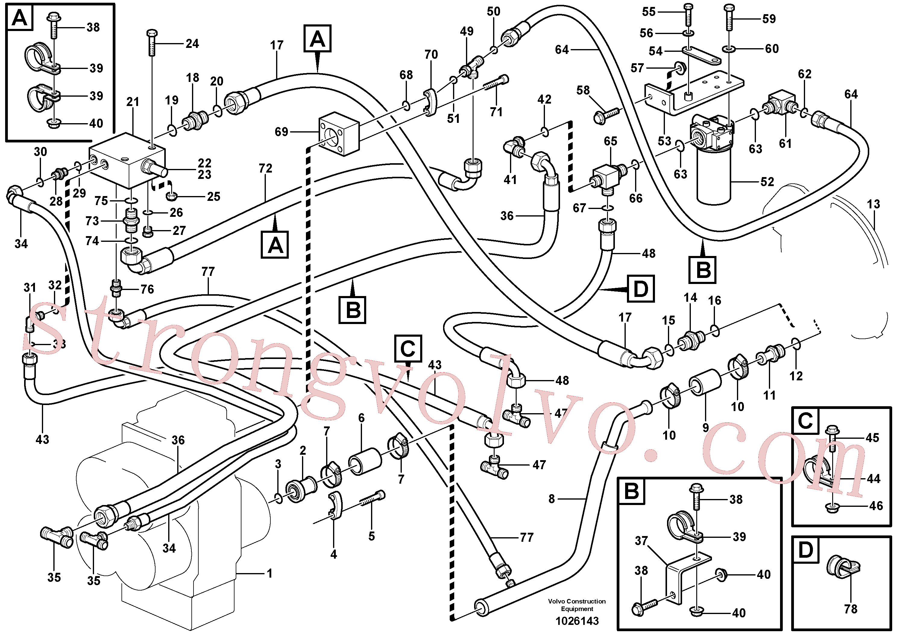 VOE983122 Volvo(1026143 Montagem)