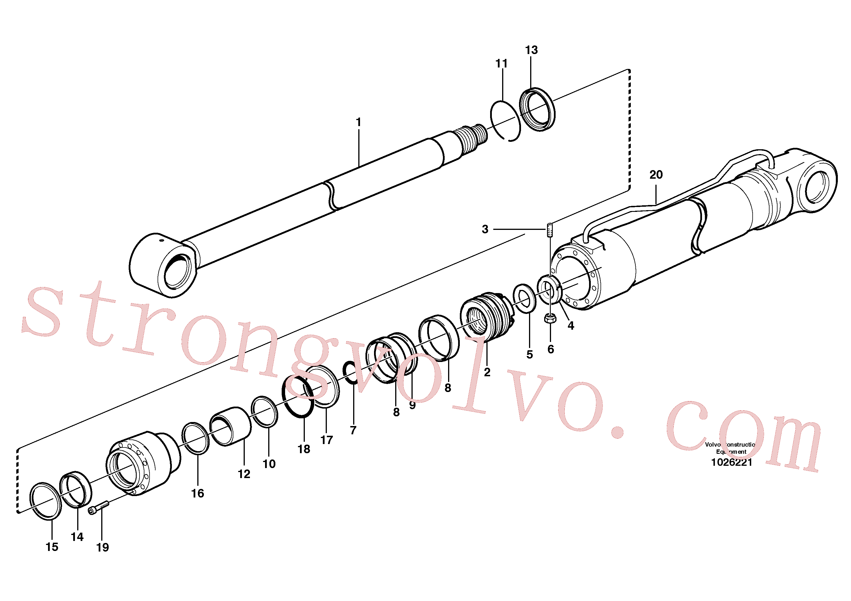 VOE14524049 Volvo(1026221 Montagem)