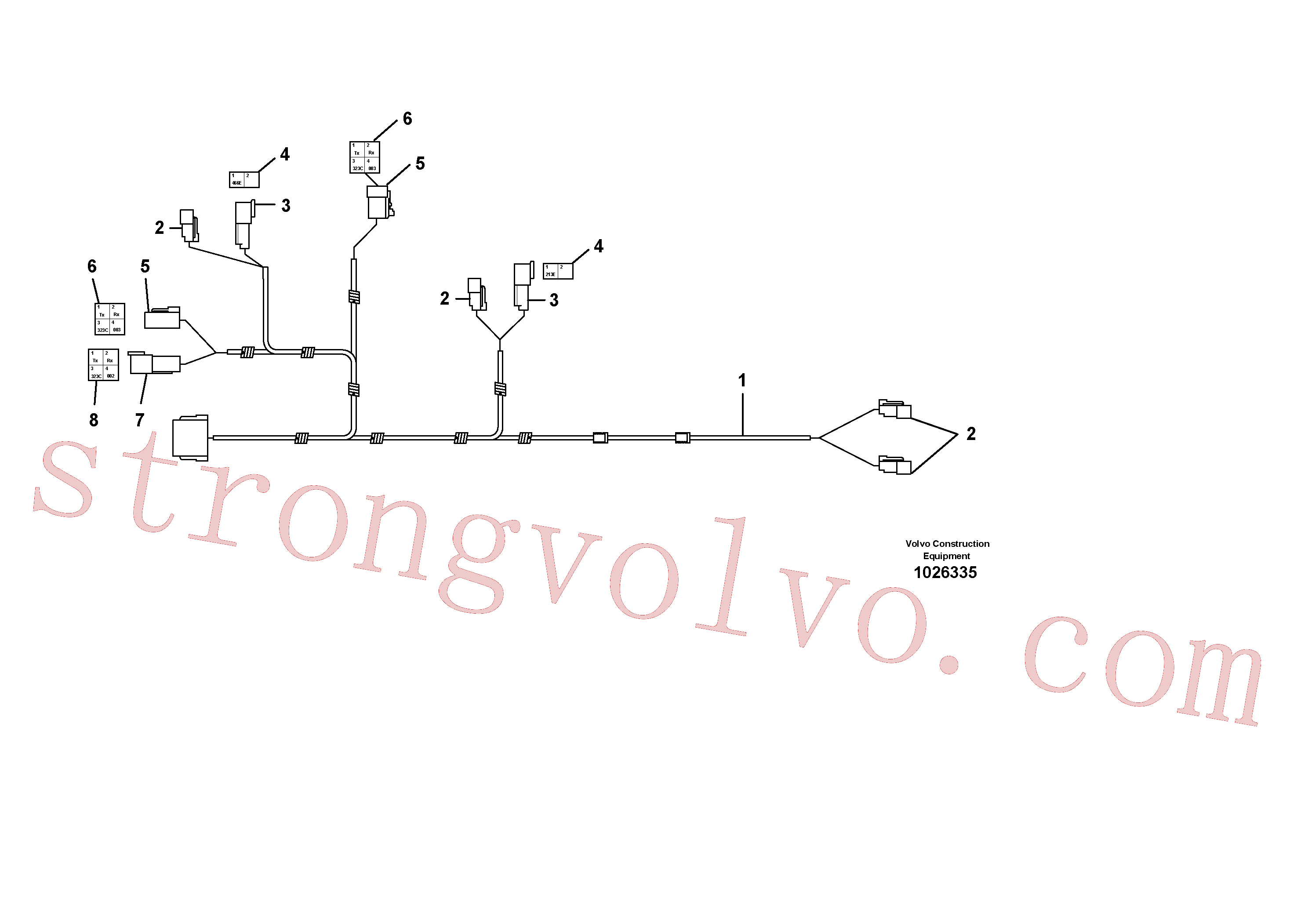 VOE14370881 Volvo(1026335 Montagem)