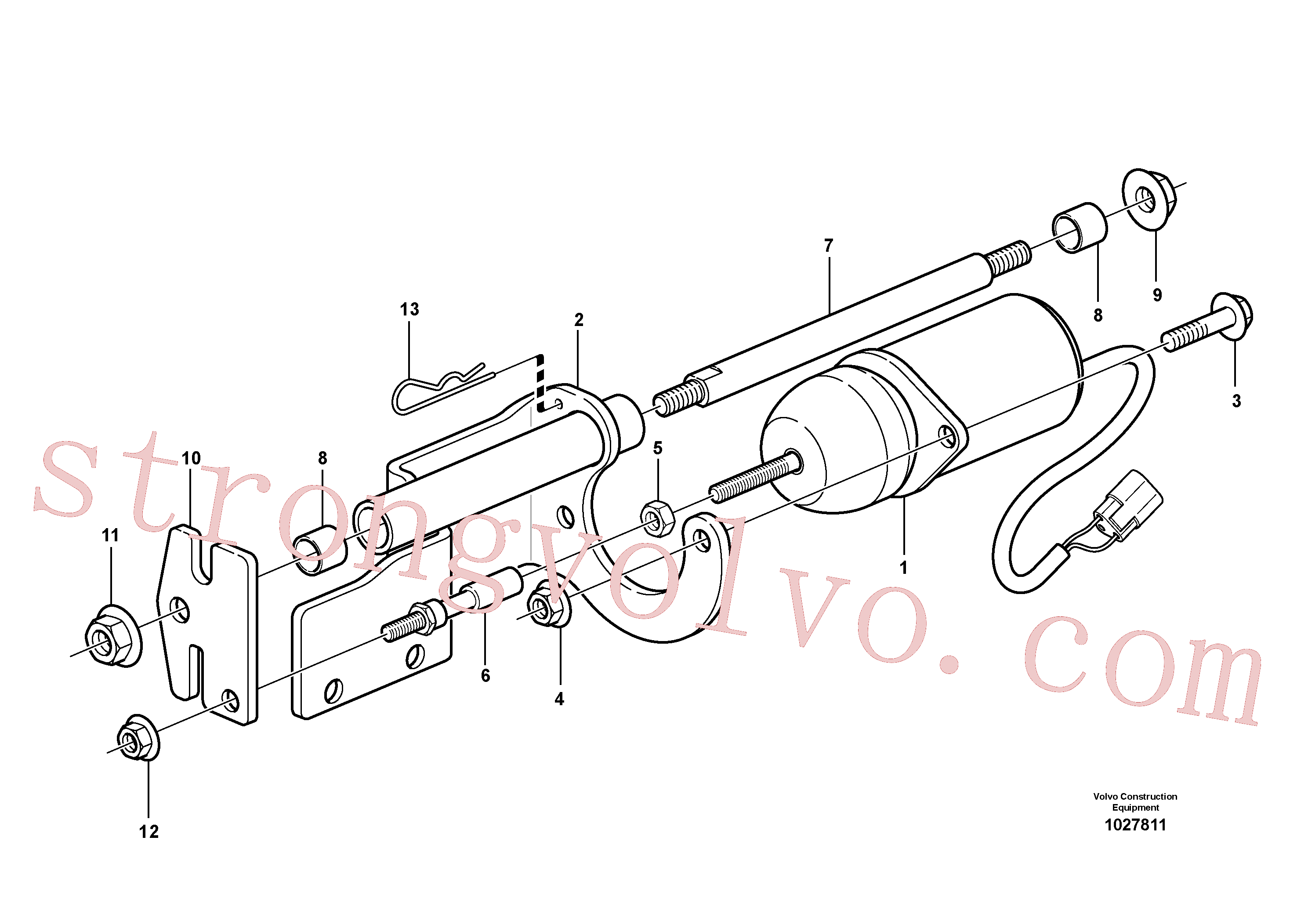 Volvo Acessórios para escavadeira PJ4590006 Anel Acessórios