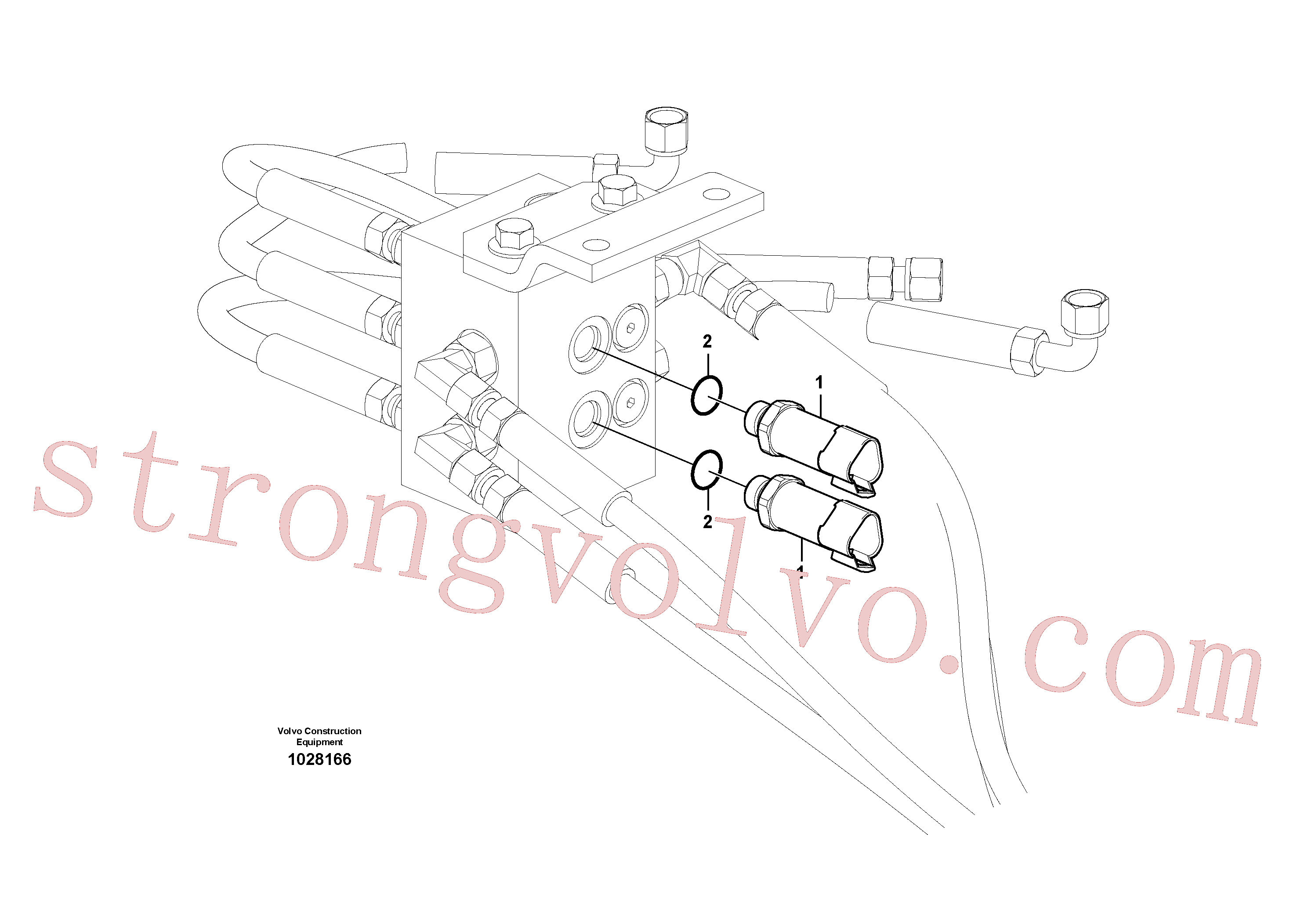 VOE17252661 Sensor de pressão Inscreva-se para Volvo Acessórios para escavadeira