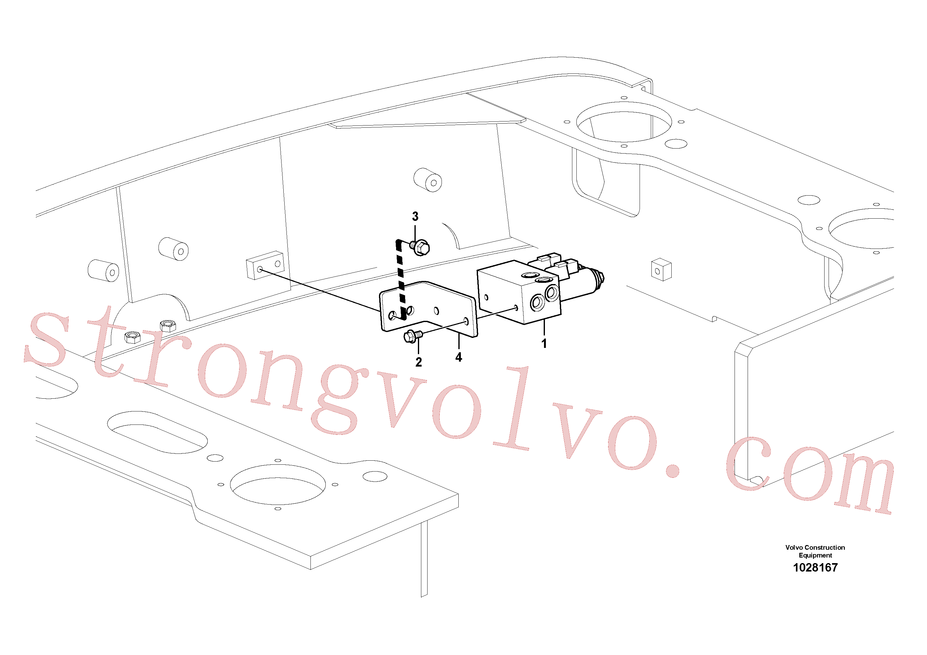 VOE14549713 Volvo Unidade electrónica.(1028167 Montagem)