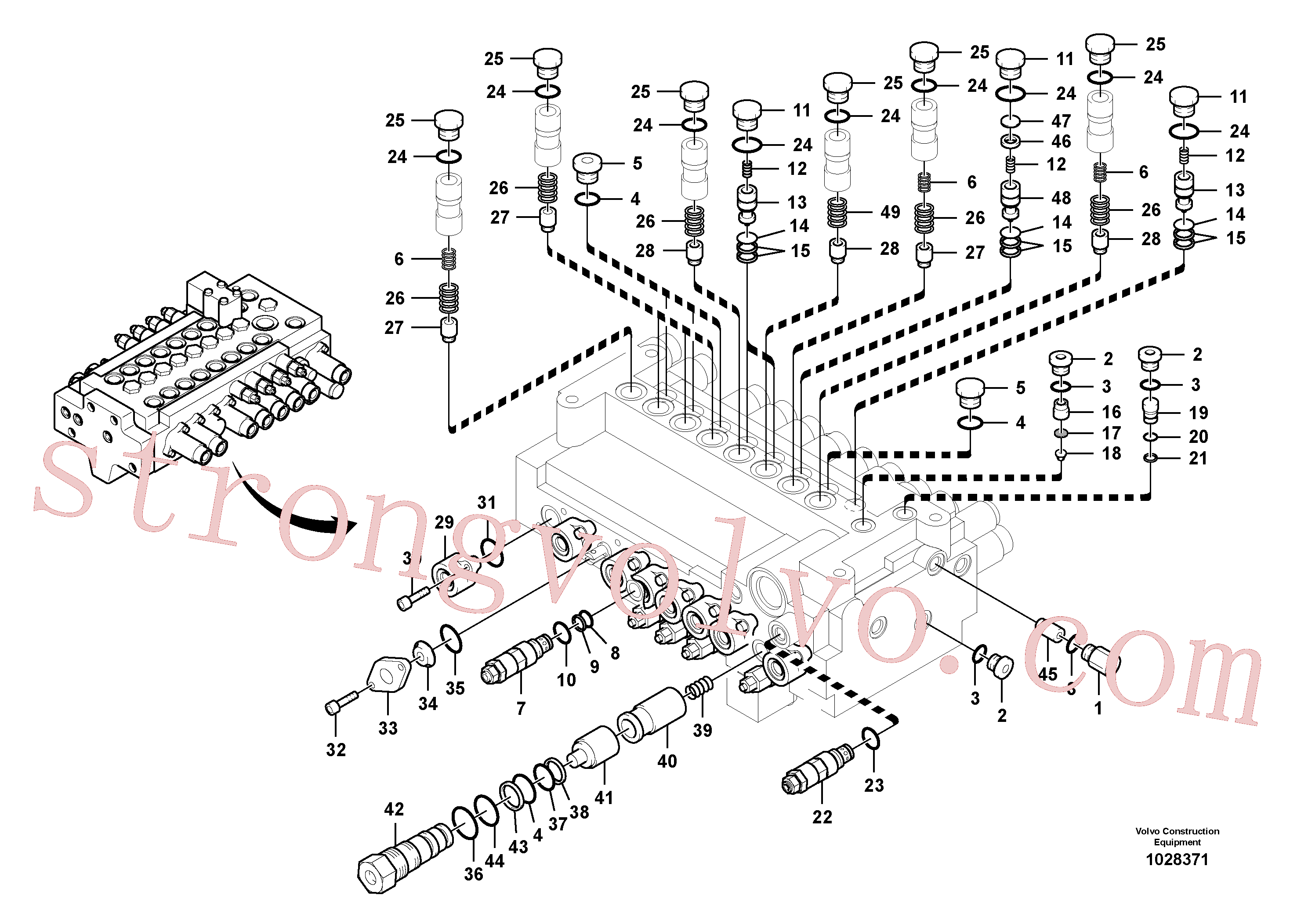 VOE14526963 Bucha Volvo escavadeira