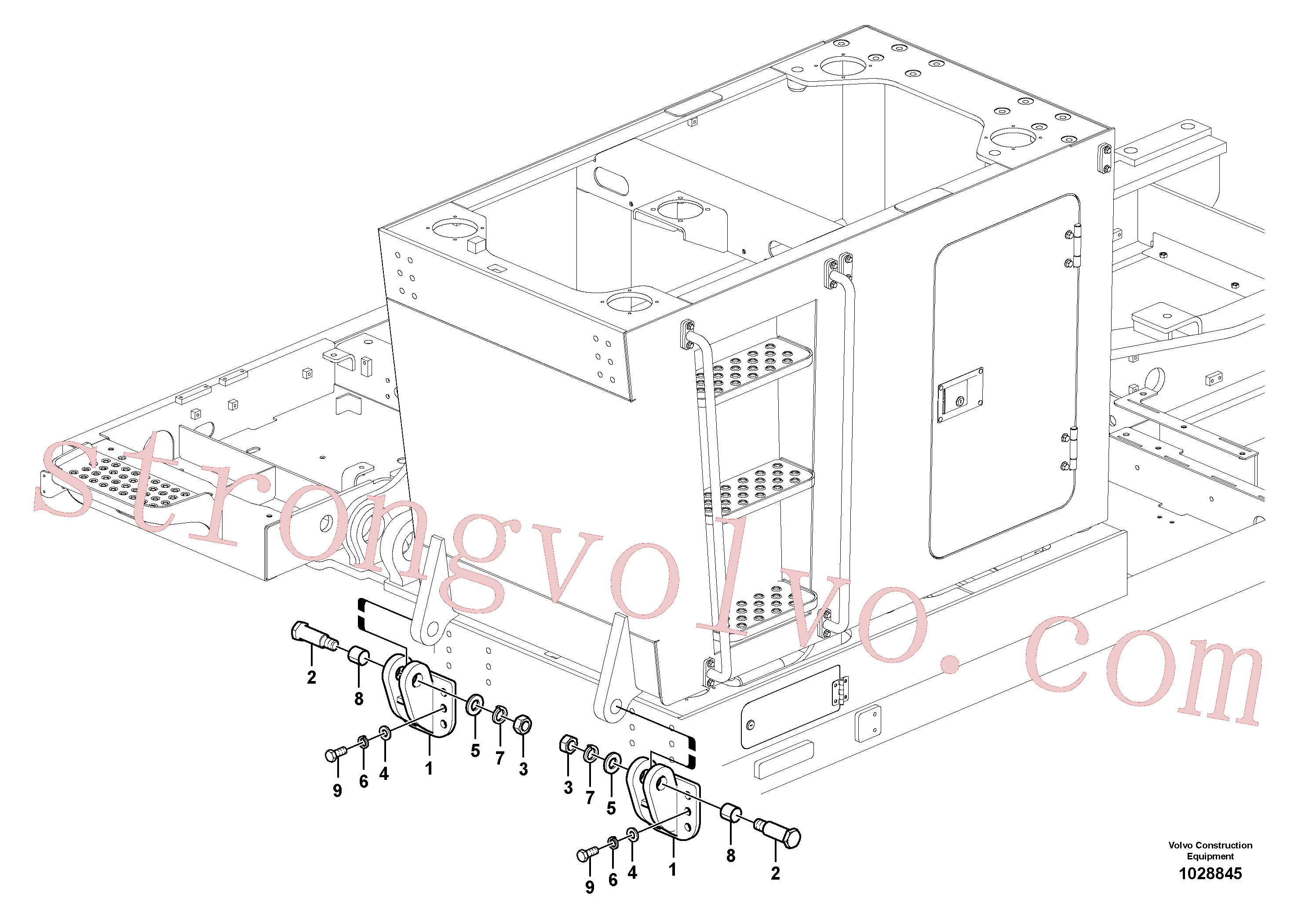 SA9213-30000 Volvo(1028845 Montagem)