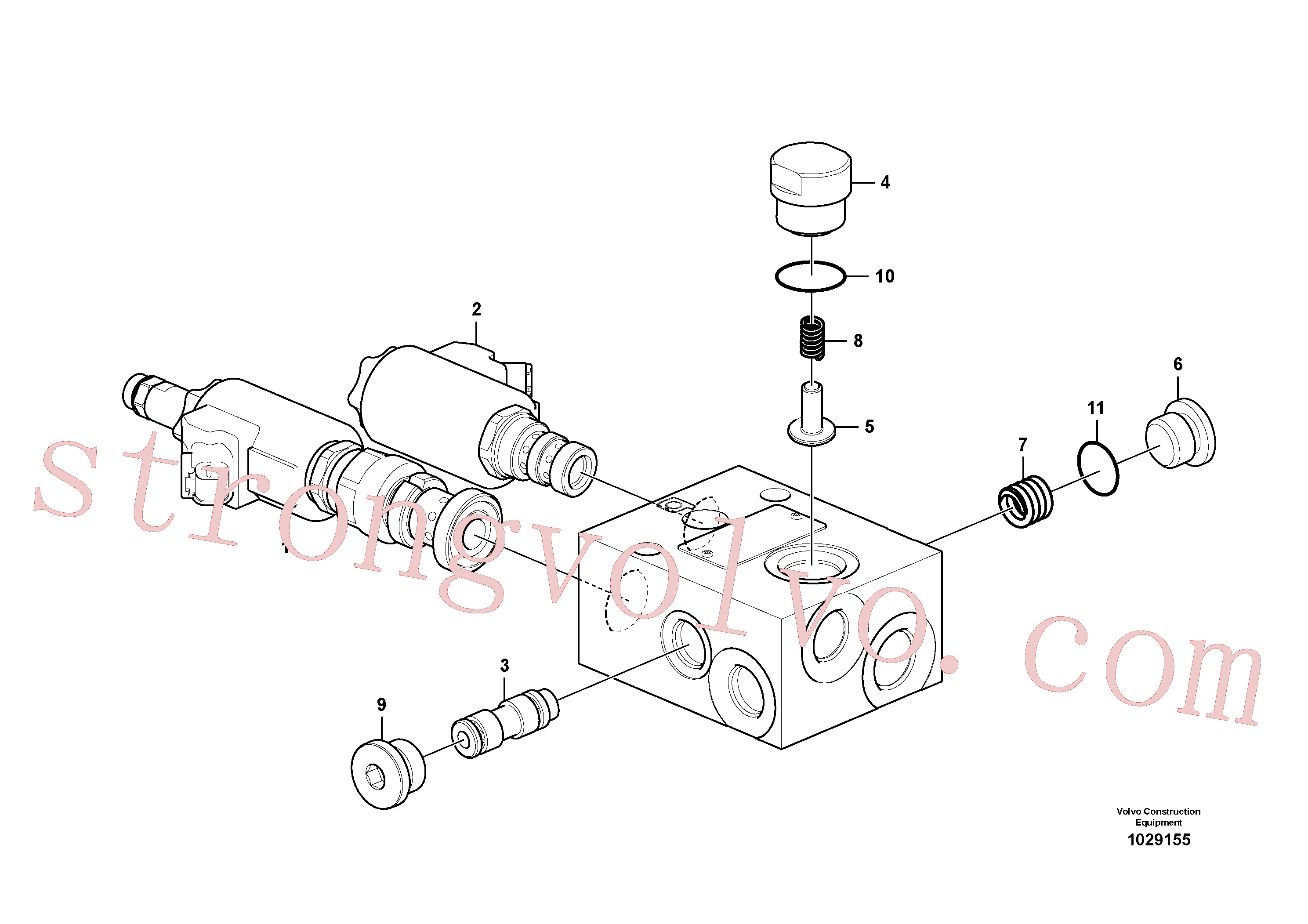 Volvo Montagem VOE14571588 Êmbolo Acessórios