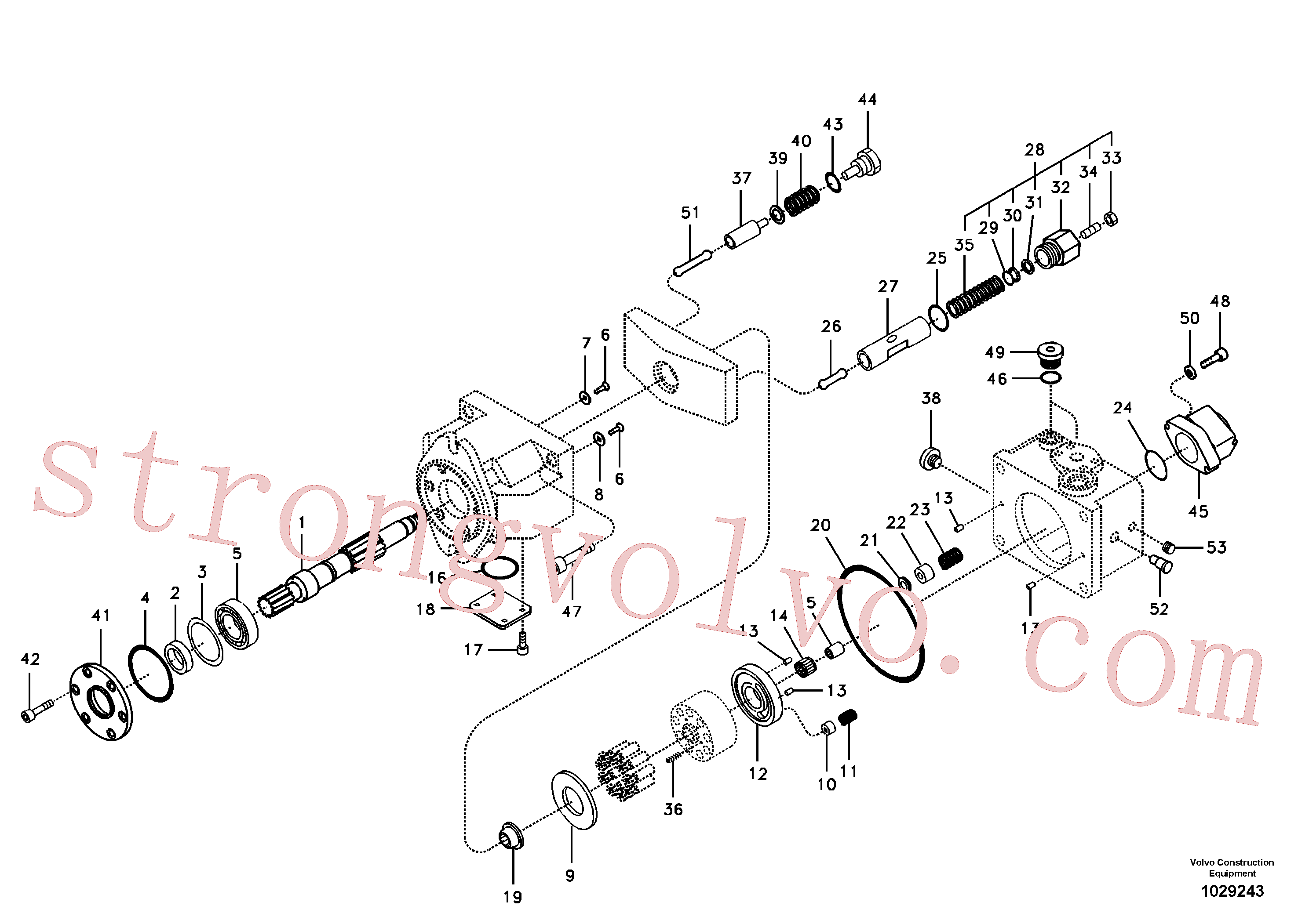 Atacado VOE14525141 Vareta Volvo escavadeira