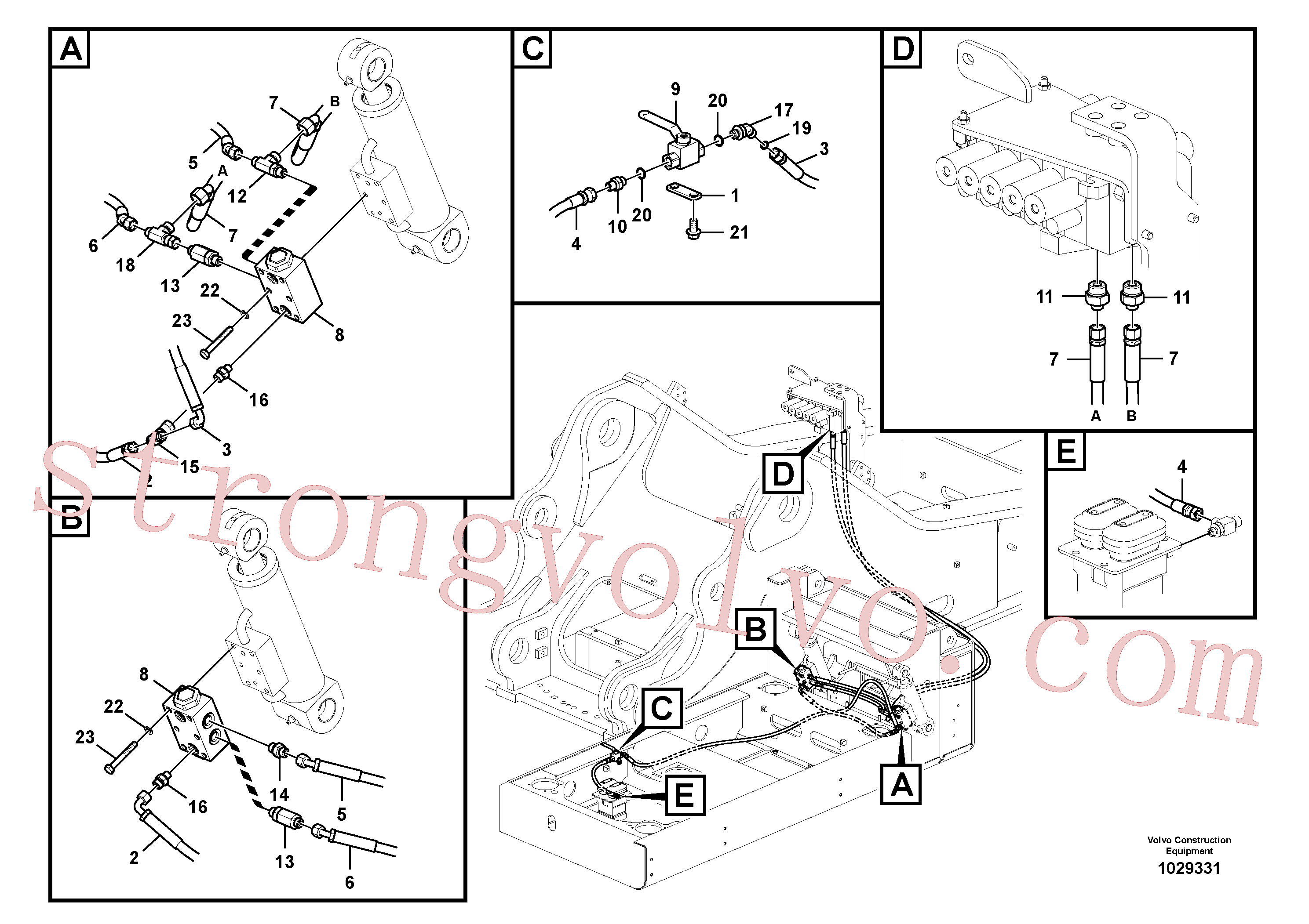 VOE14595512 Volvo(1029331 Montagem)