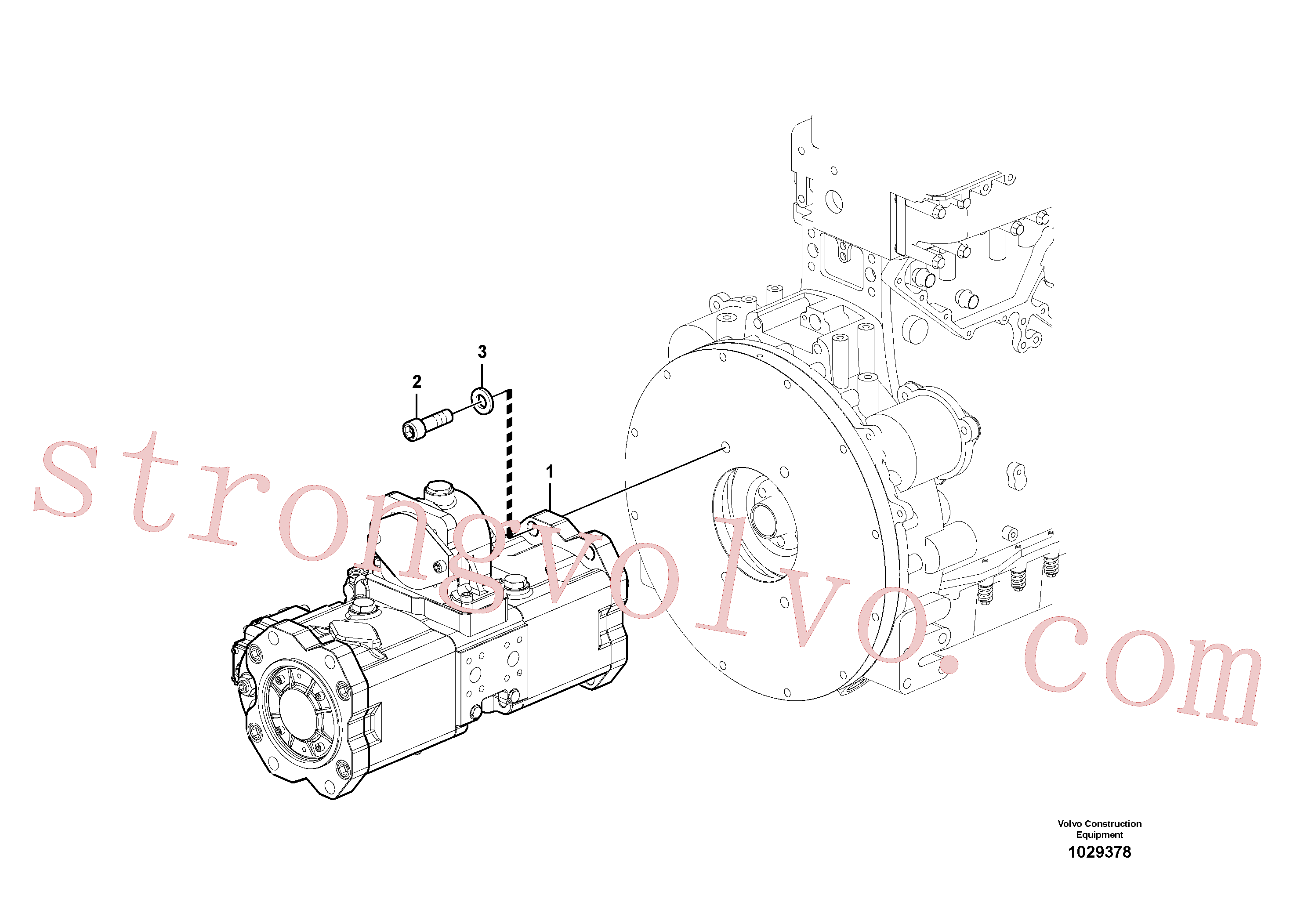 Atacado VOE997906 Parafuso soquete sext Volvo escavadeira