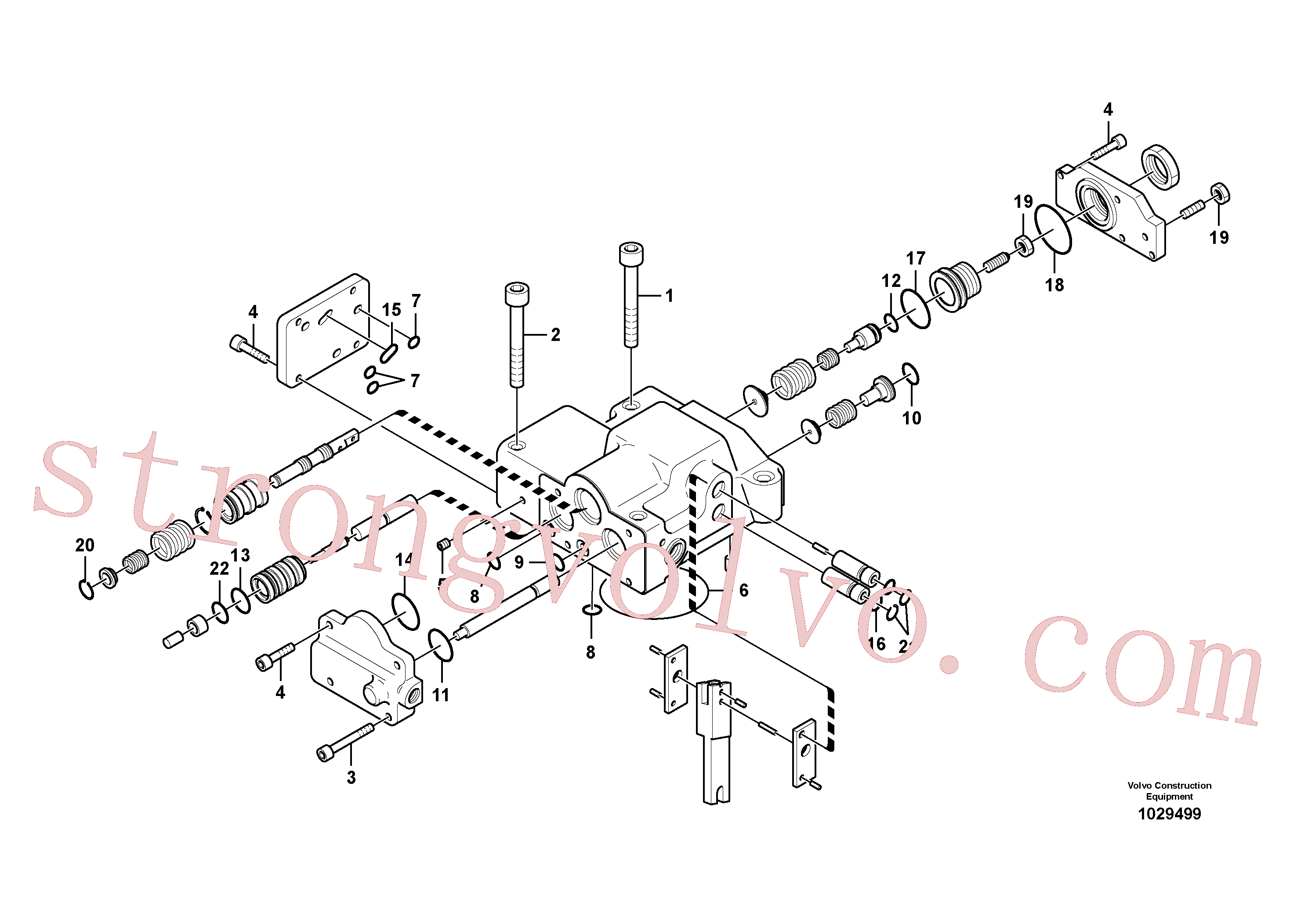 VOE14611642 Controle do regulador Volvo escavadeira