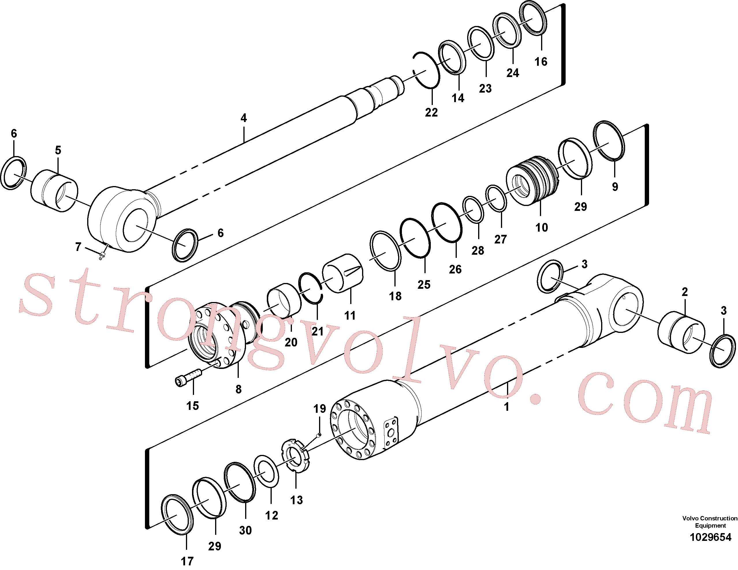 VOE14590911 Assento Volvo escavadeira