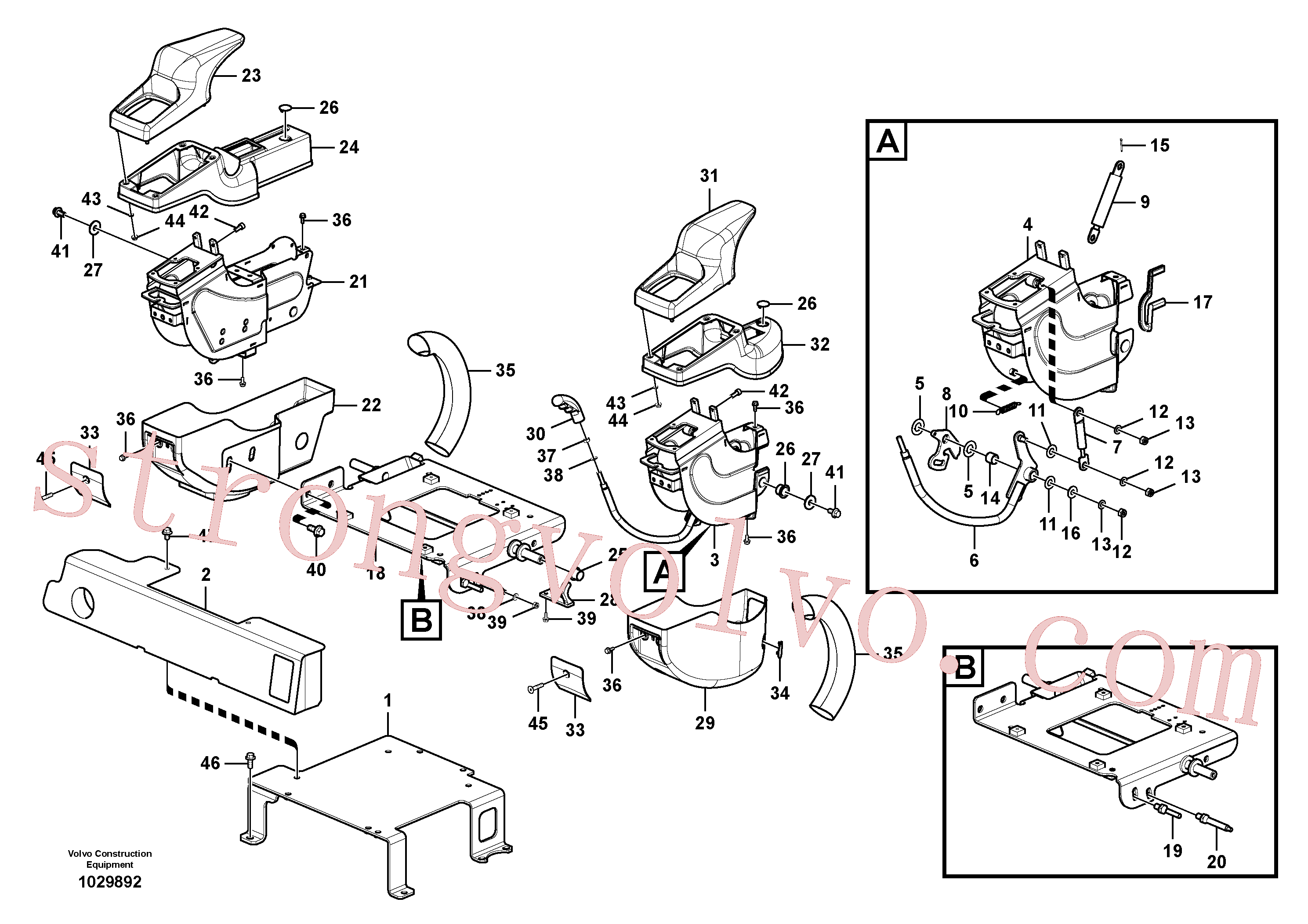 VOE14523097 Volvo Painel de instrumentos, painel de comando(1029892 Montagem)