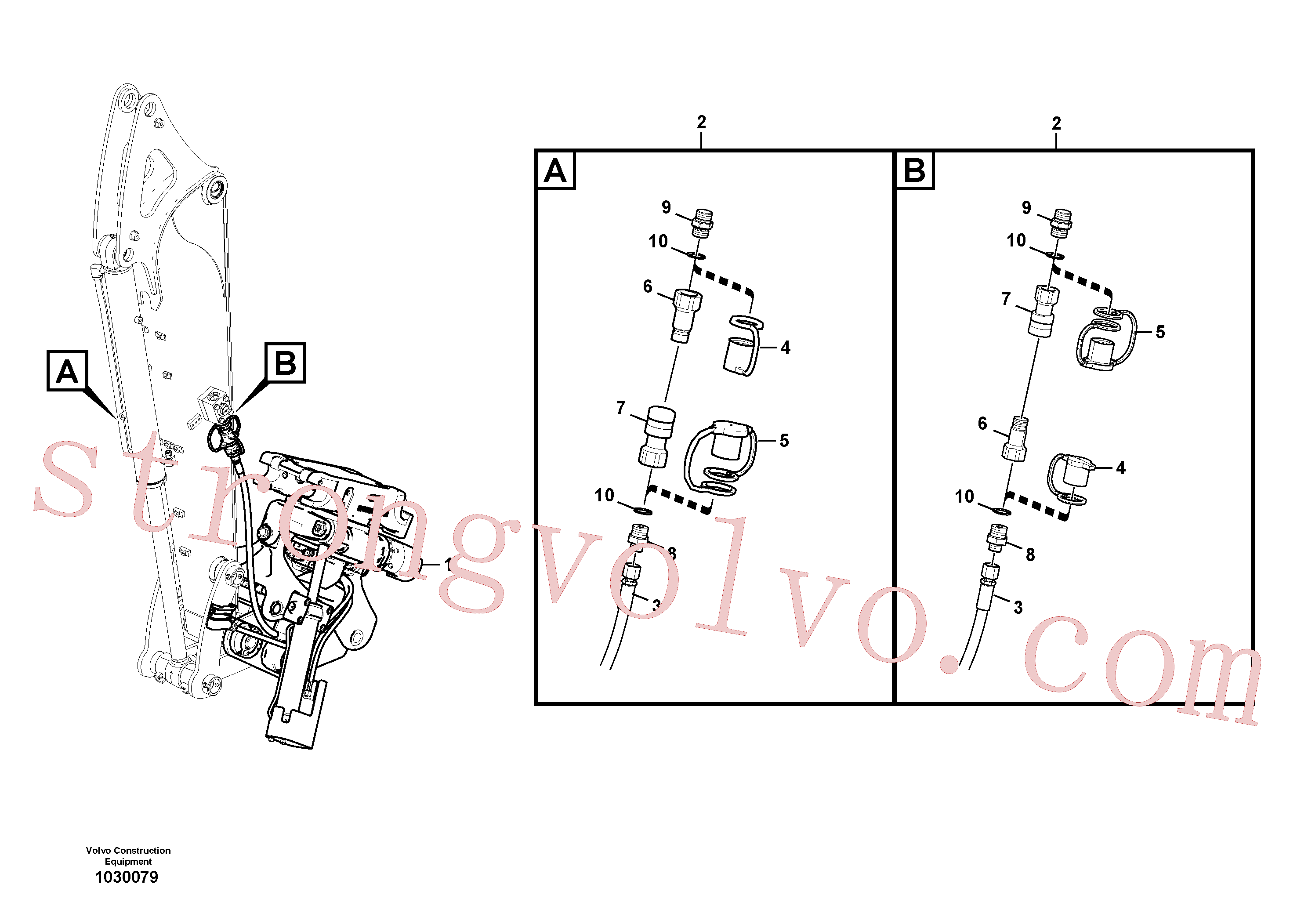VOE14684567 Ferramenta Volvo escavadeira