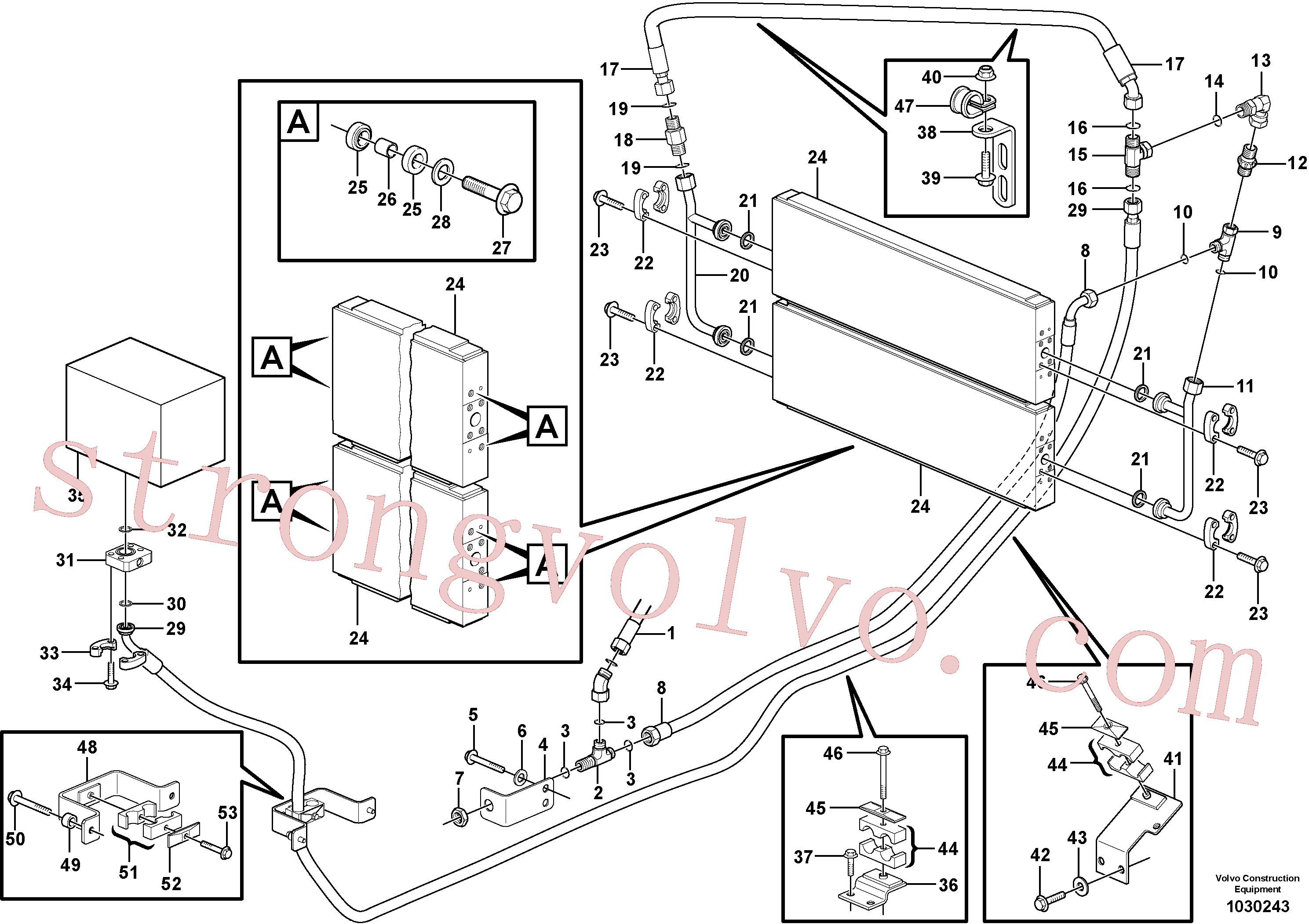 VOE11410666 Volvo Ventilador(1030243 Montagem)