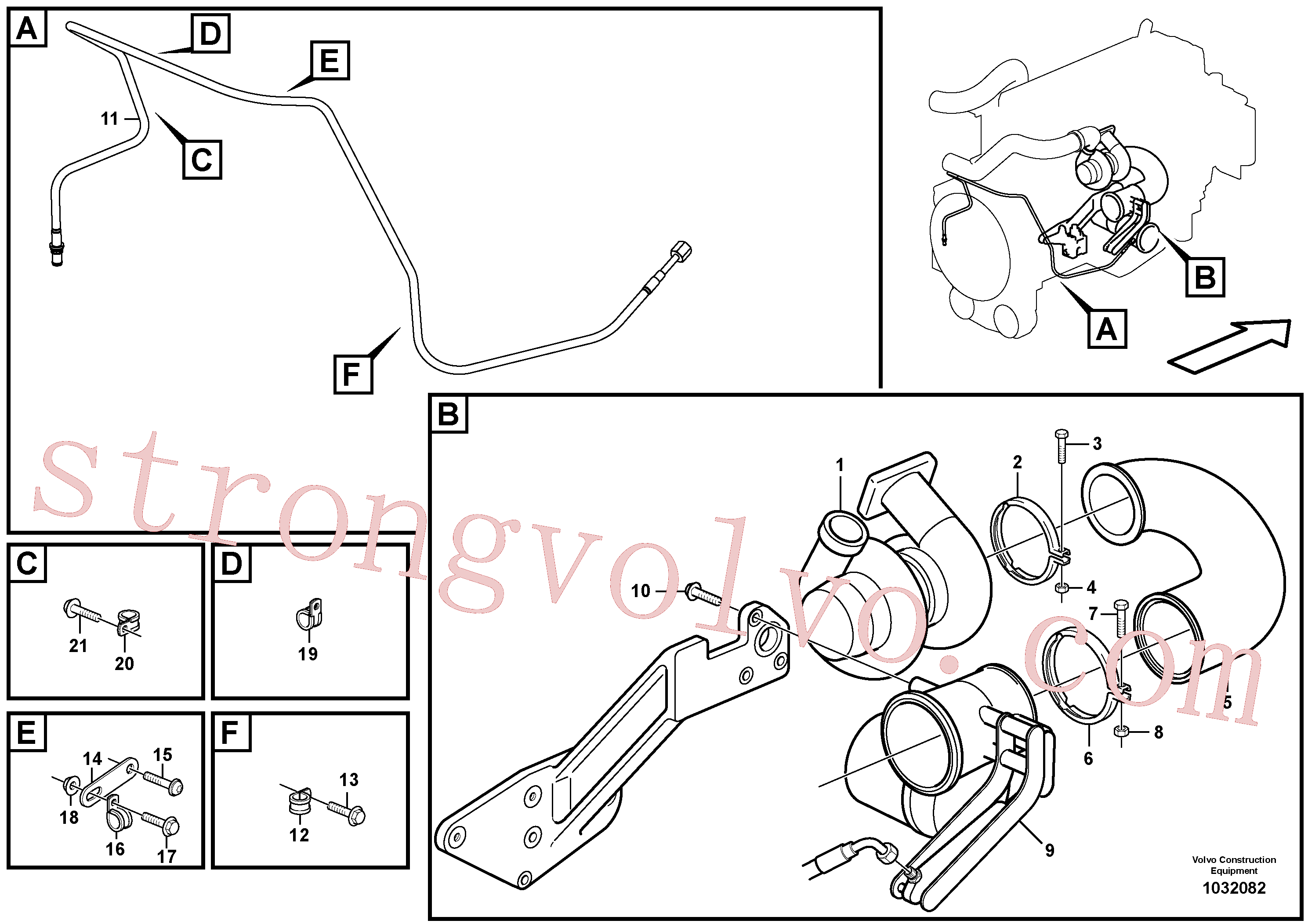 VOE13965537 Volvo Retardador(1032082 Montagem)