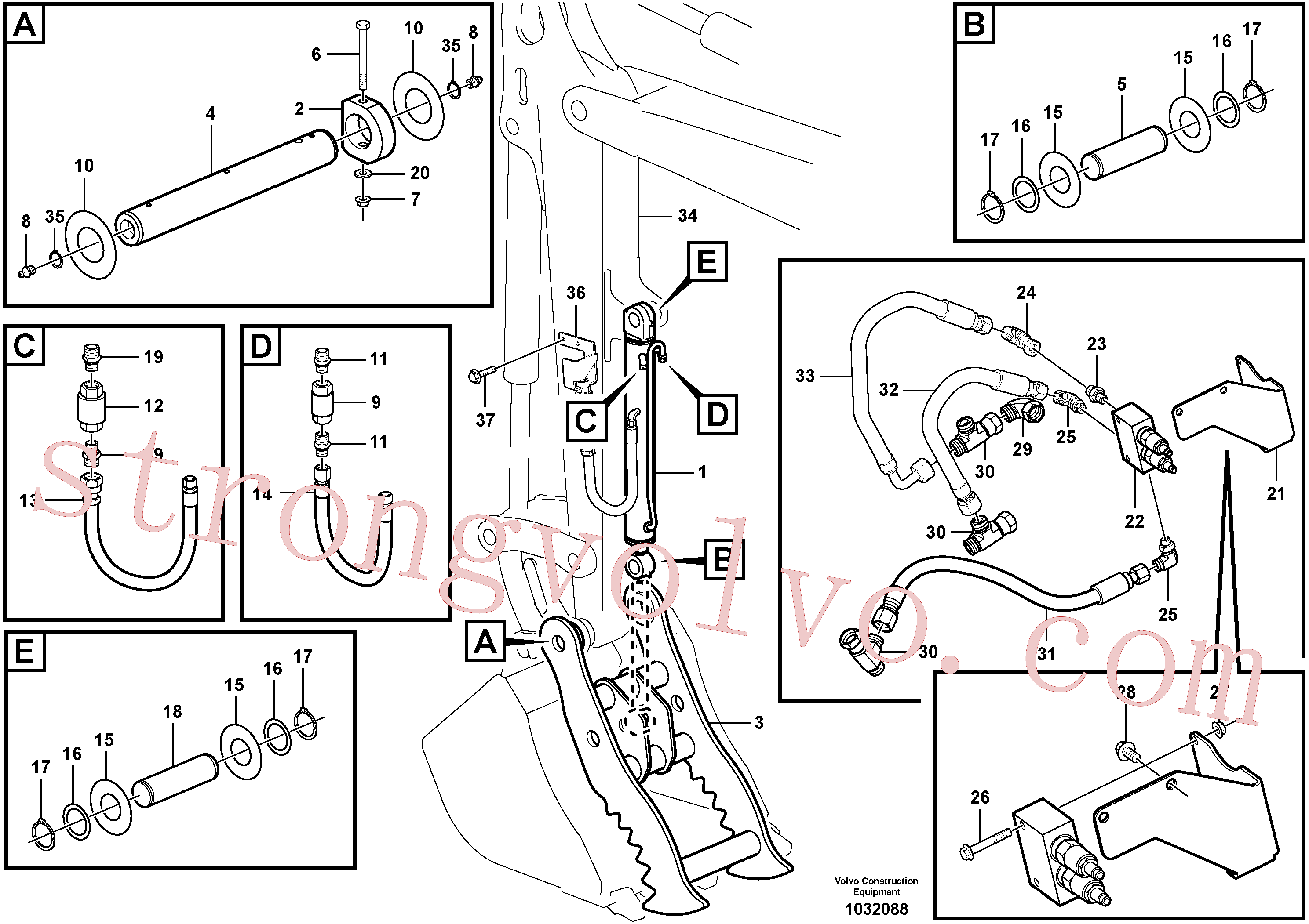 VOE11804110 Volvo(1032088 Montagem)