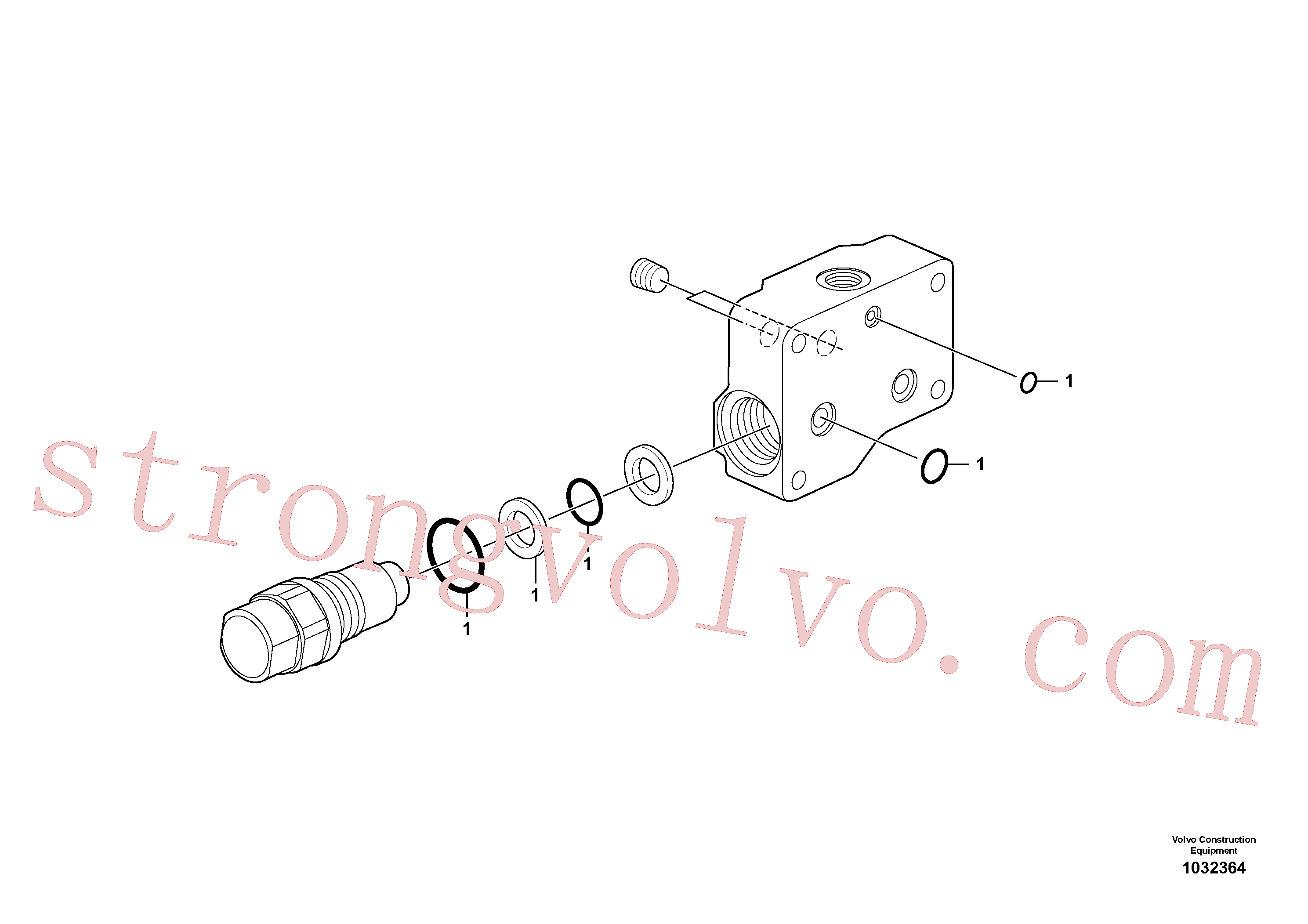 Volvo VOE15045617 Jogo de vedação Volvo Acessórios para escavadeira