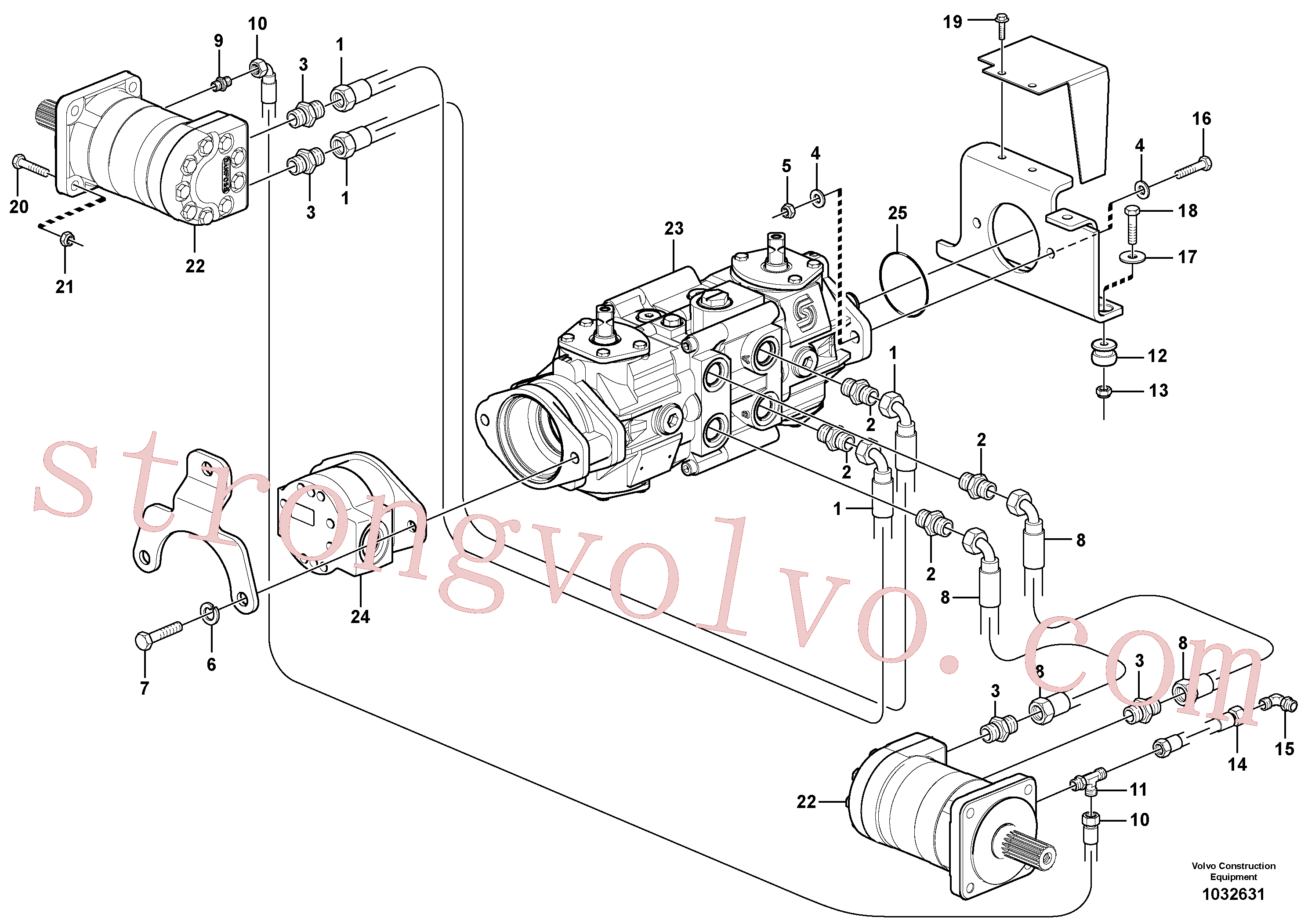 VOE955924 Volvo(1032631 Montagem)