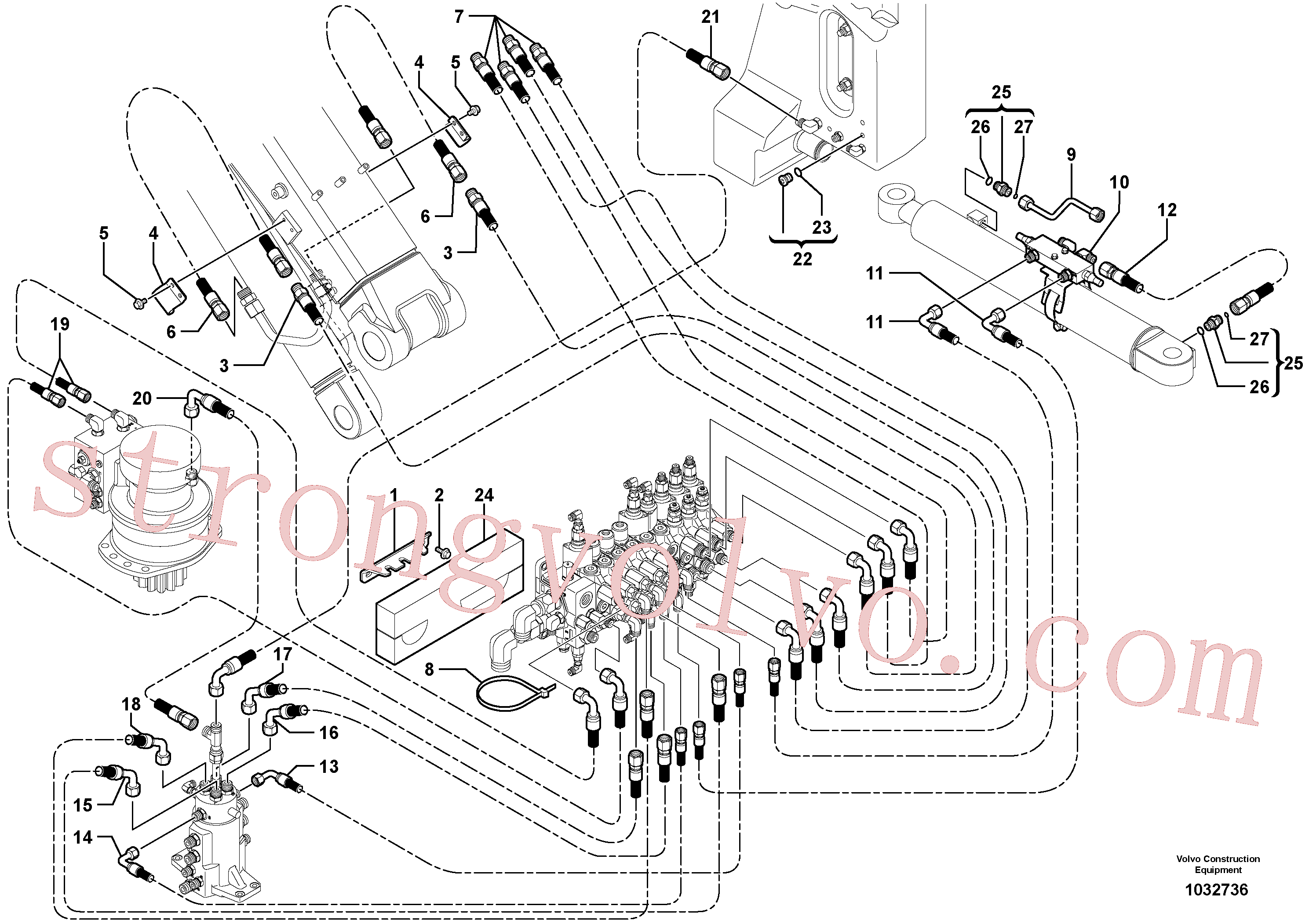 Volvo Montagem VOE11803210 Eternity/2 Acessórios