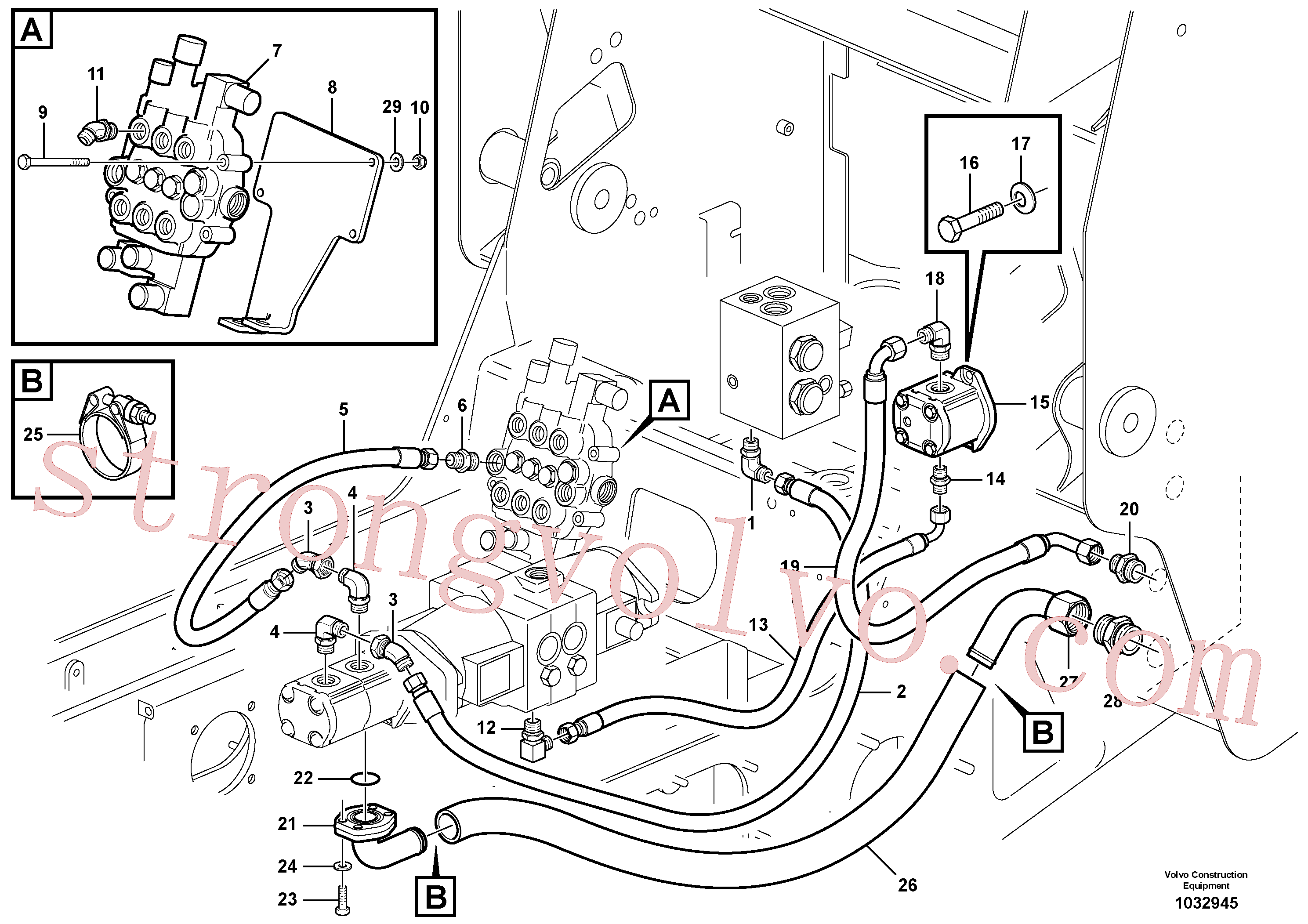 VOE940134 Volvo(1032945 Montagem)