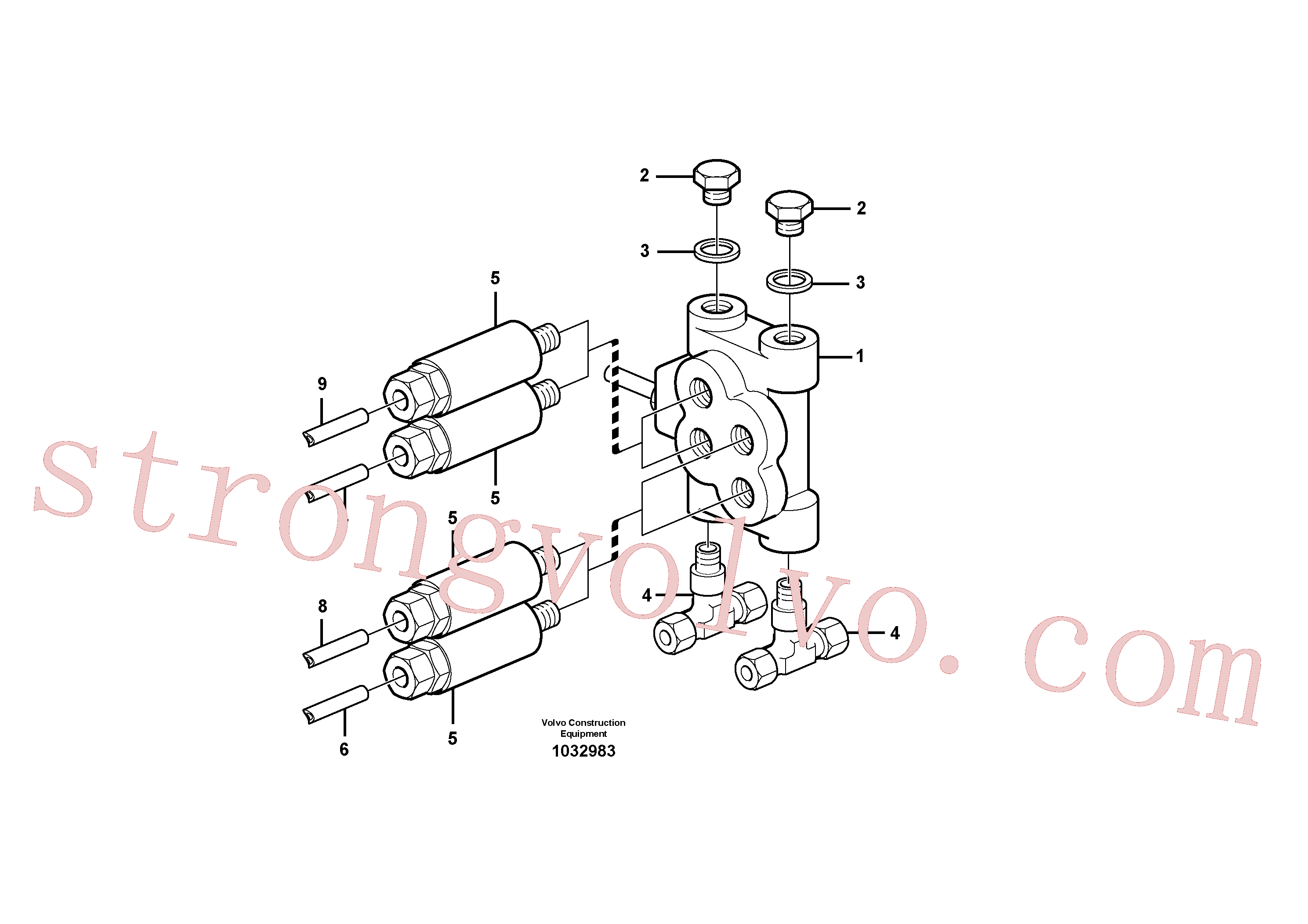 VOE11702148 Junta Volvo escavadeira