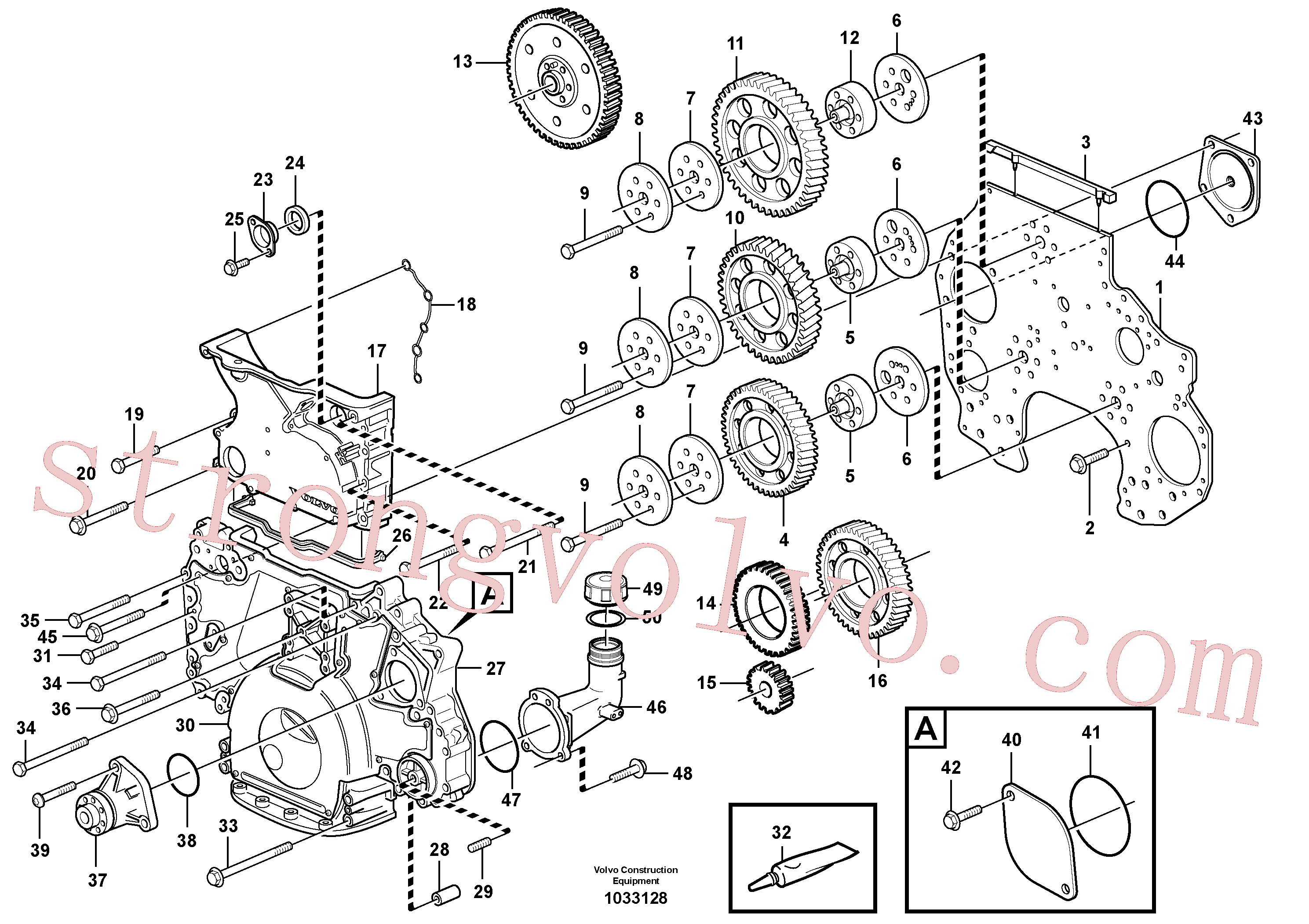 Volvo Montagem VOE1547940 Coupilha Acessórios