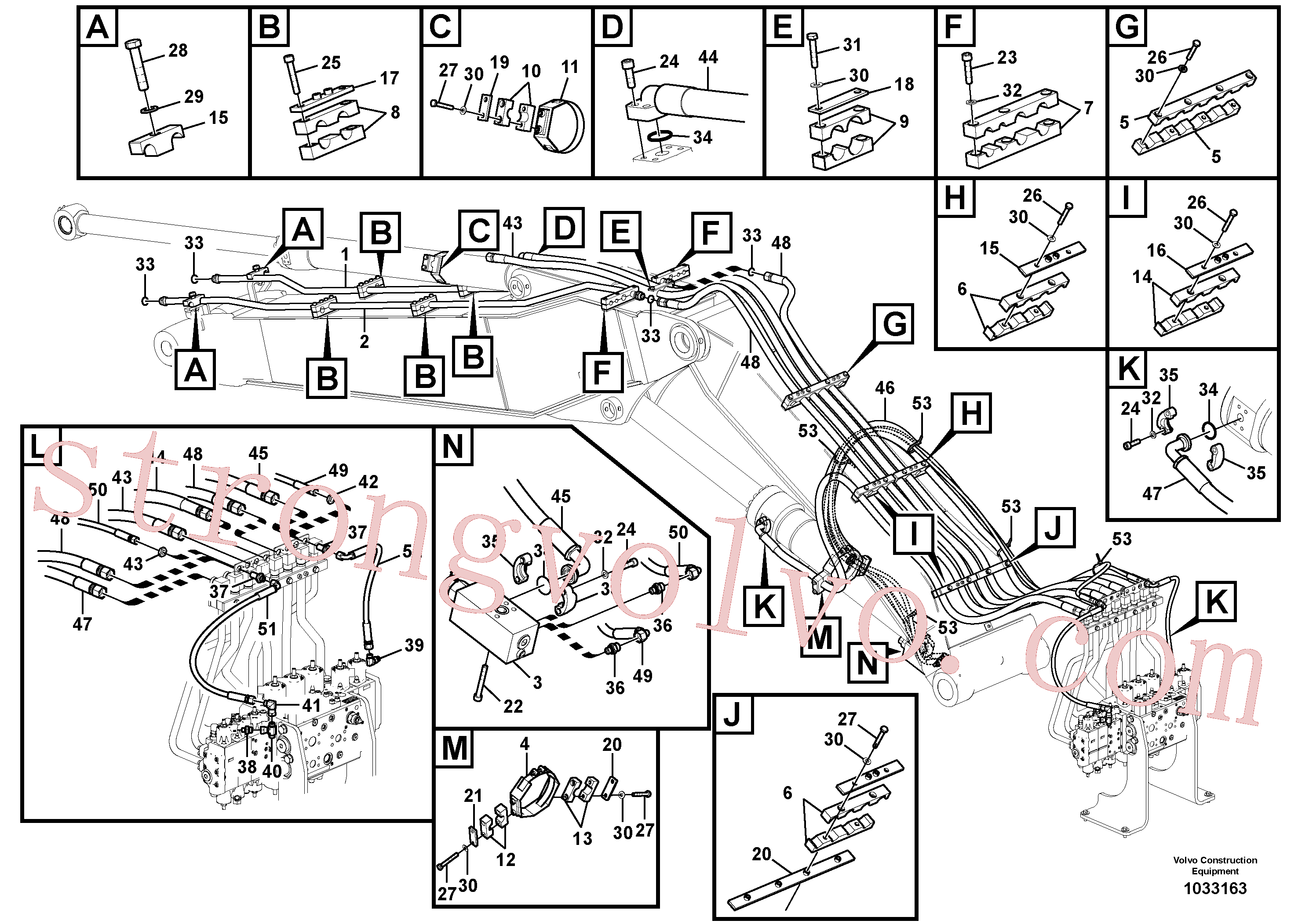 Volvo Montagem VOE14379225 Clipe Acessórios