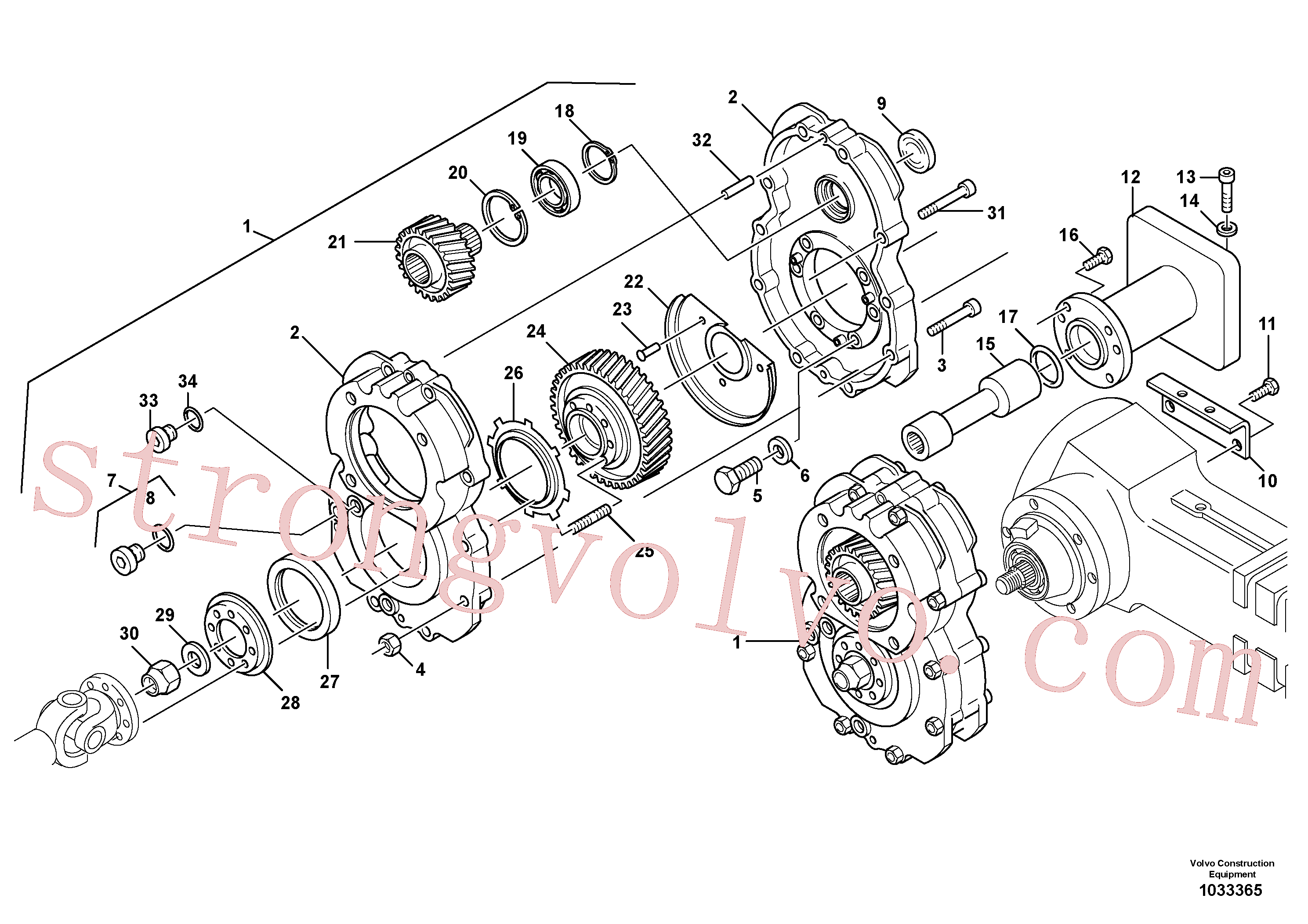 VOE11305061 Volvo(1033365 Montagem)