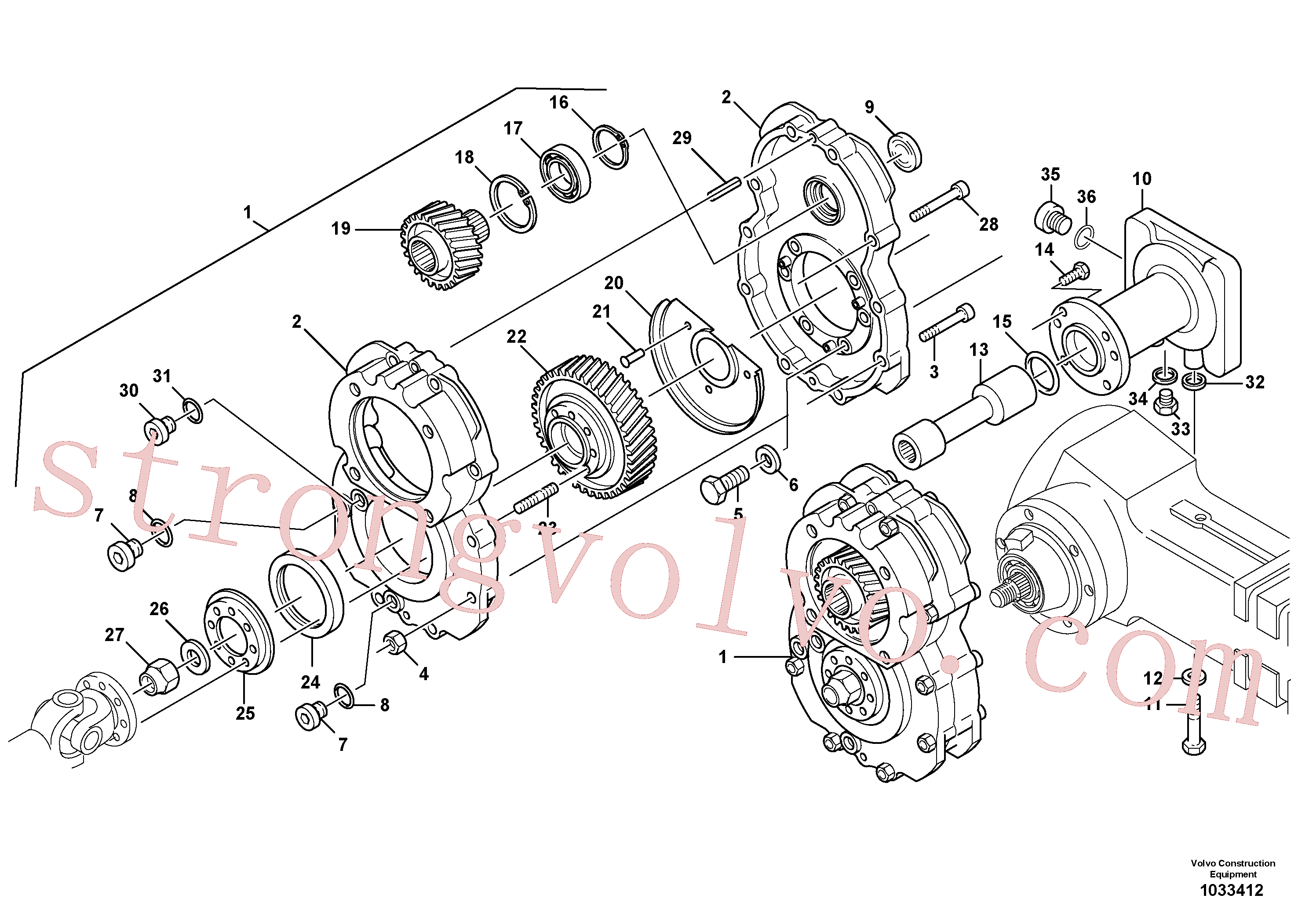 VOE11305061 Volvo(1033412 Montagem)