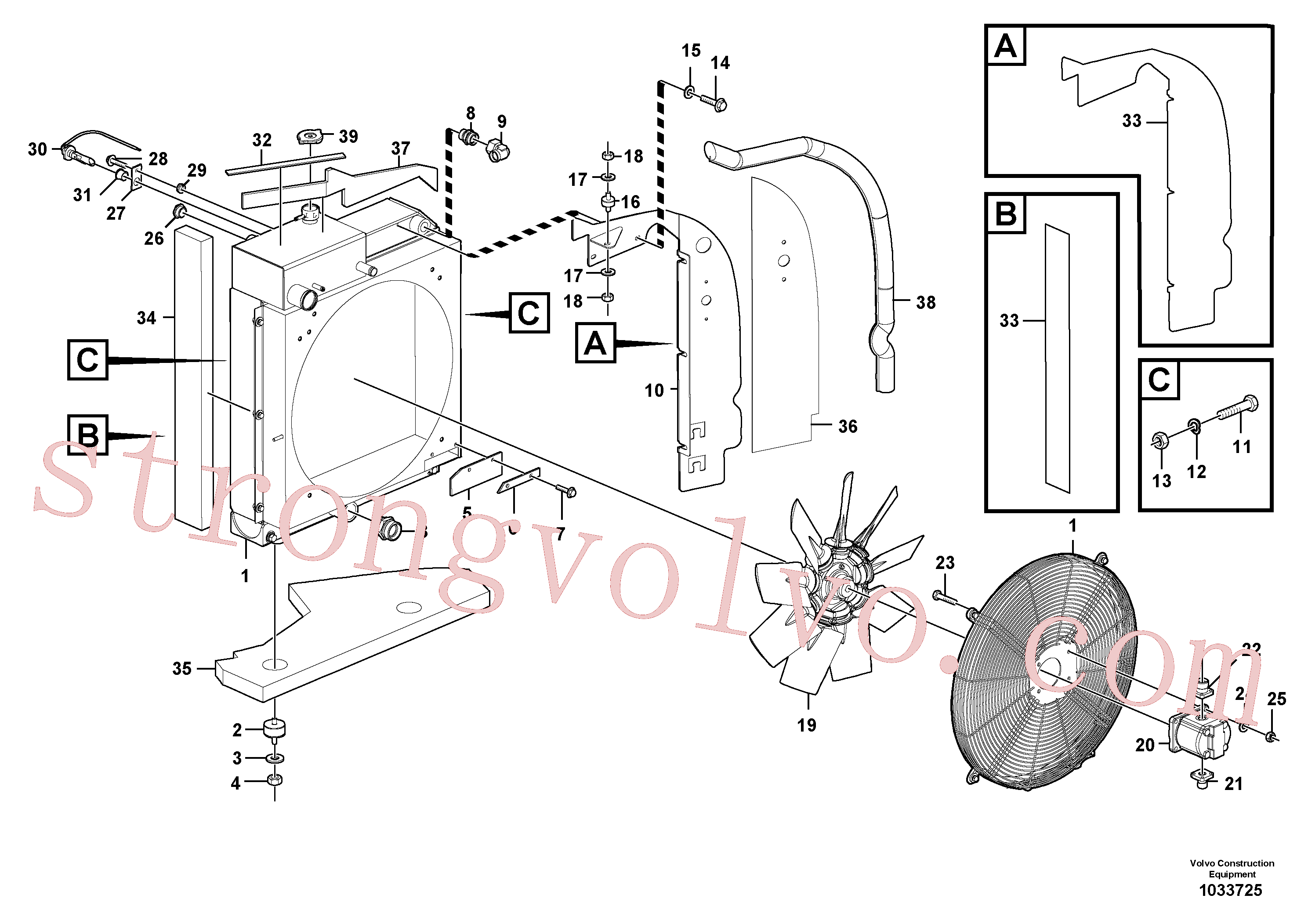 VOE15072320 Volvo(1033725 Montagem)