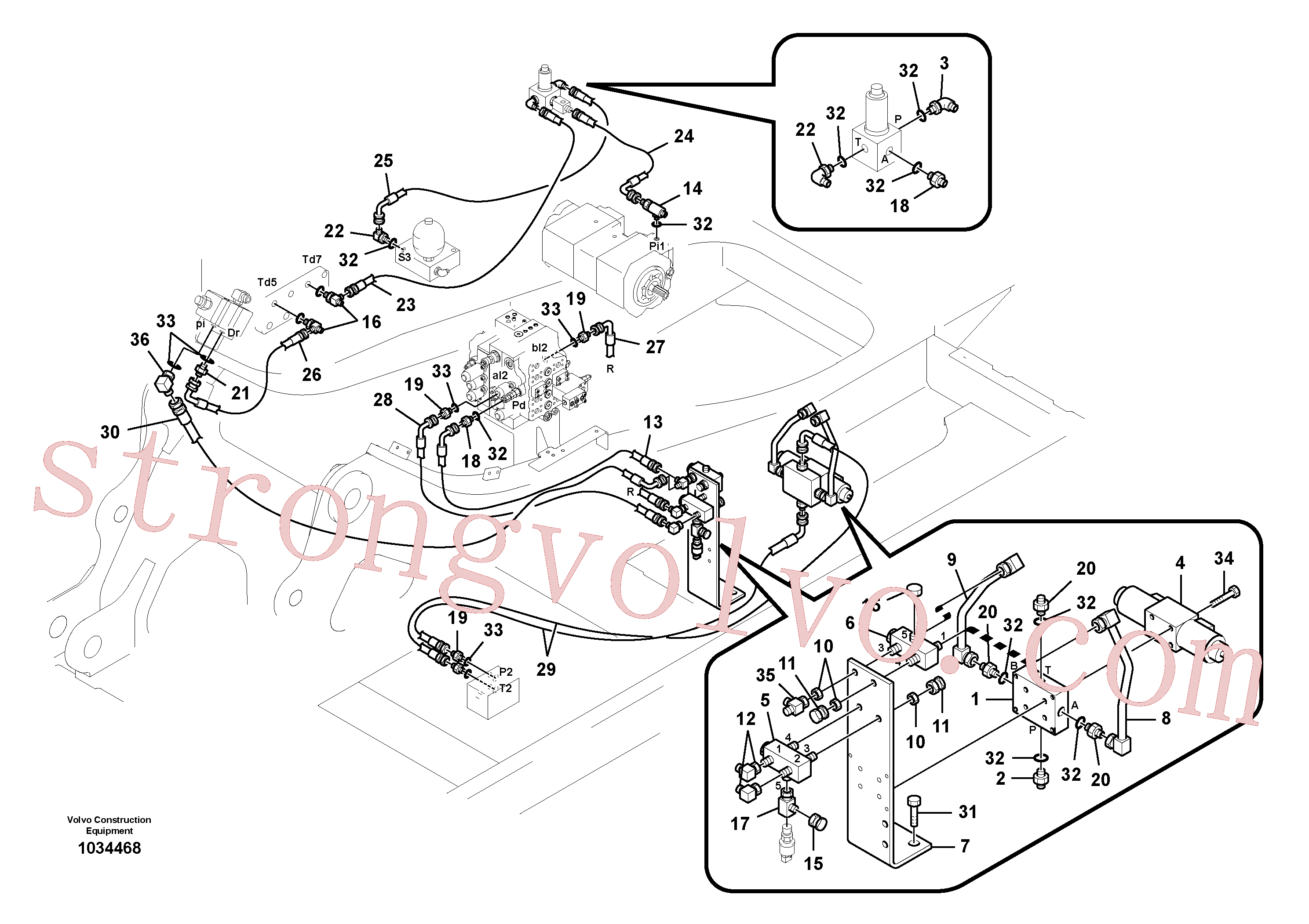 SA9412-11130 Conexão, Niple Inscreva-se para Volvo Acessórios para escavadeira