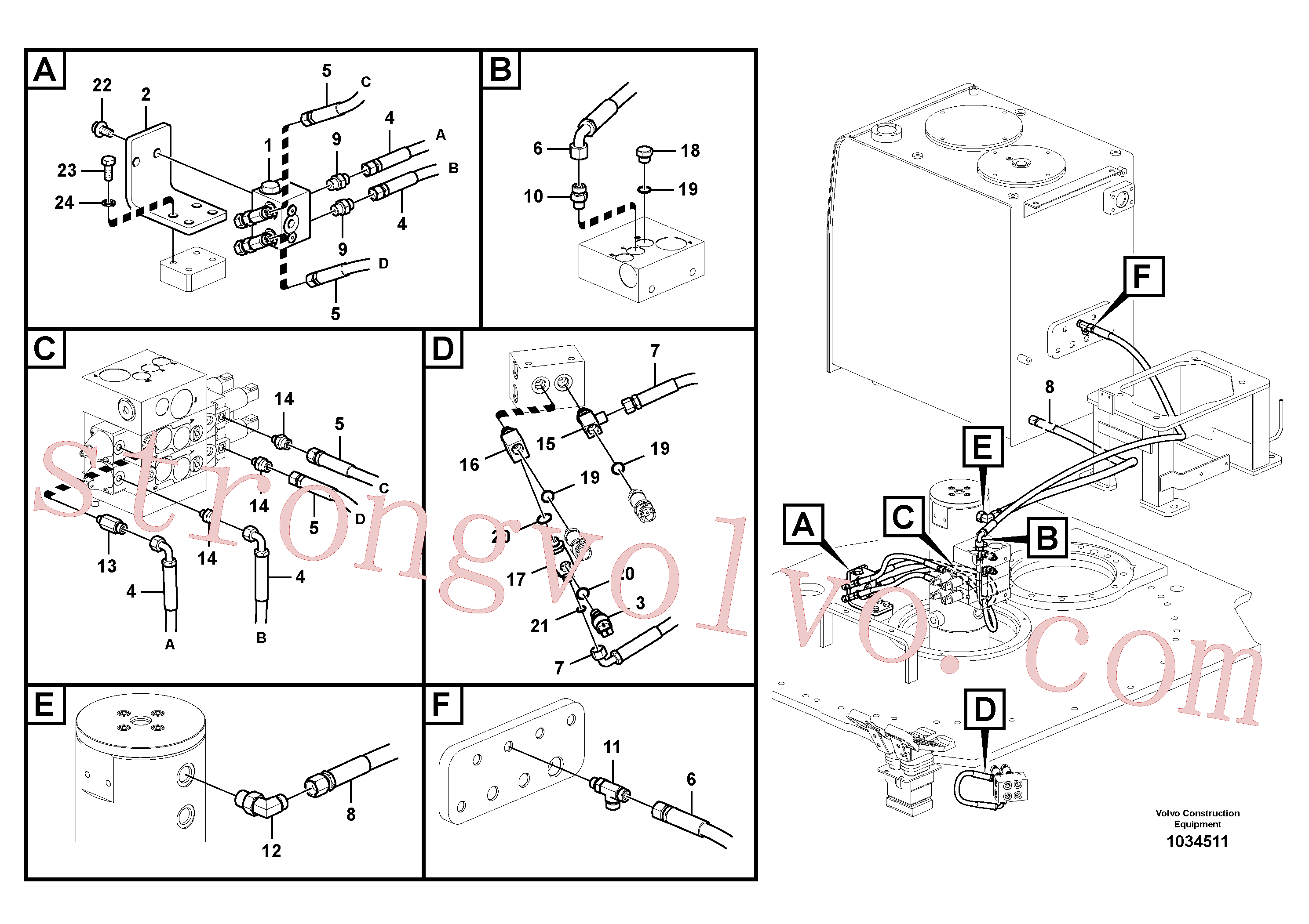 VOE14538904 Volvo(1034511 Montagem)