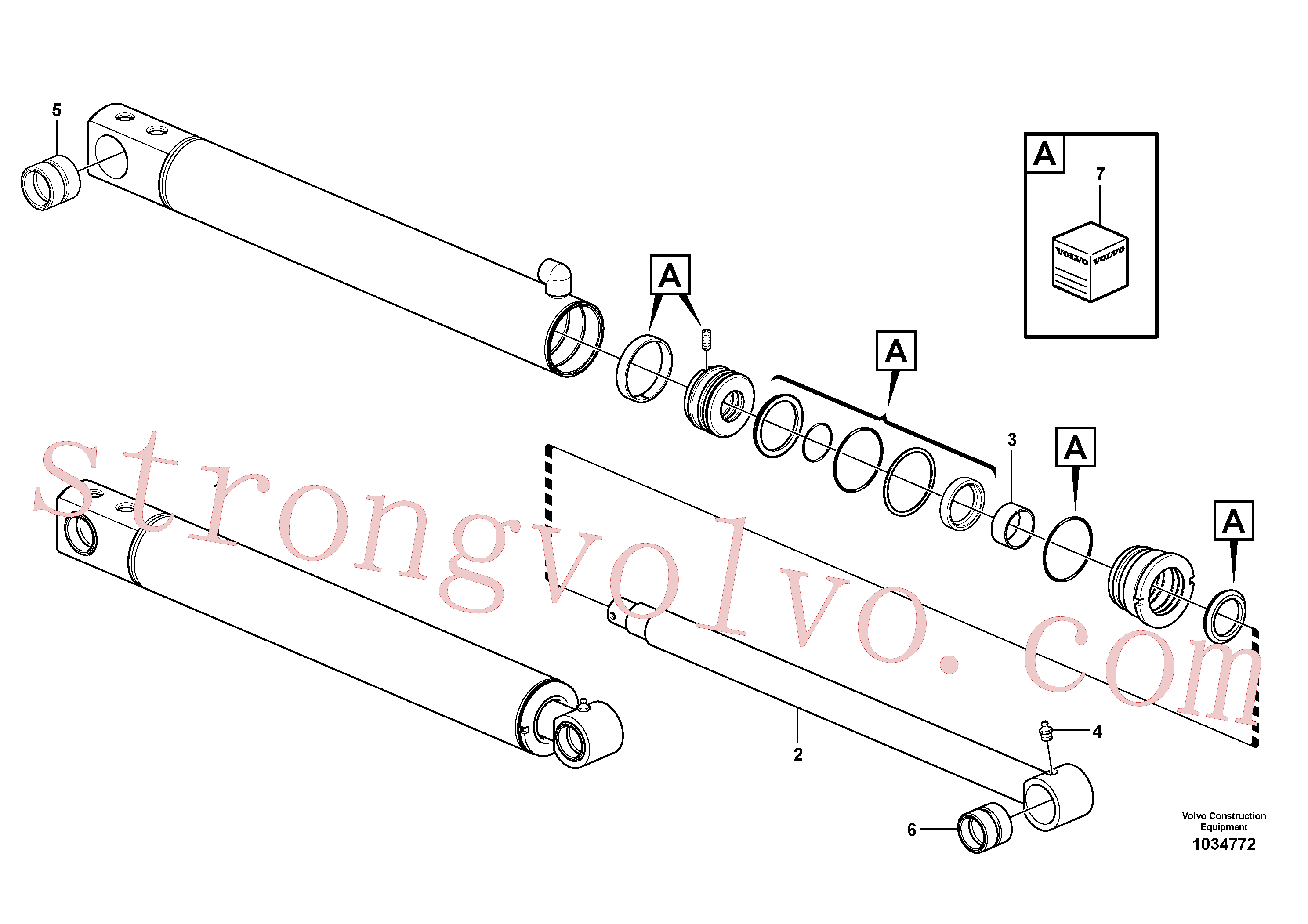 Volvo Montagem VOE15077534 Biela Acessórios