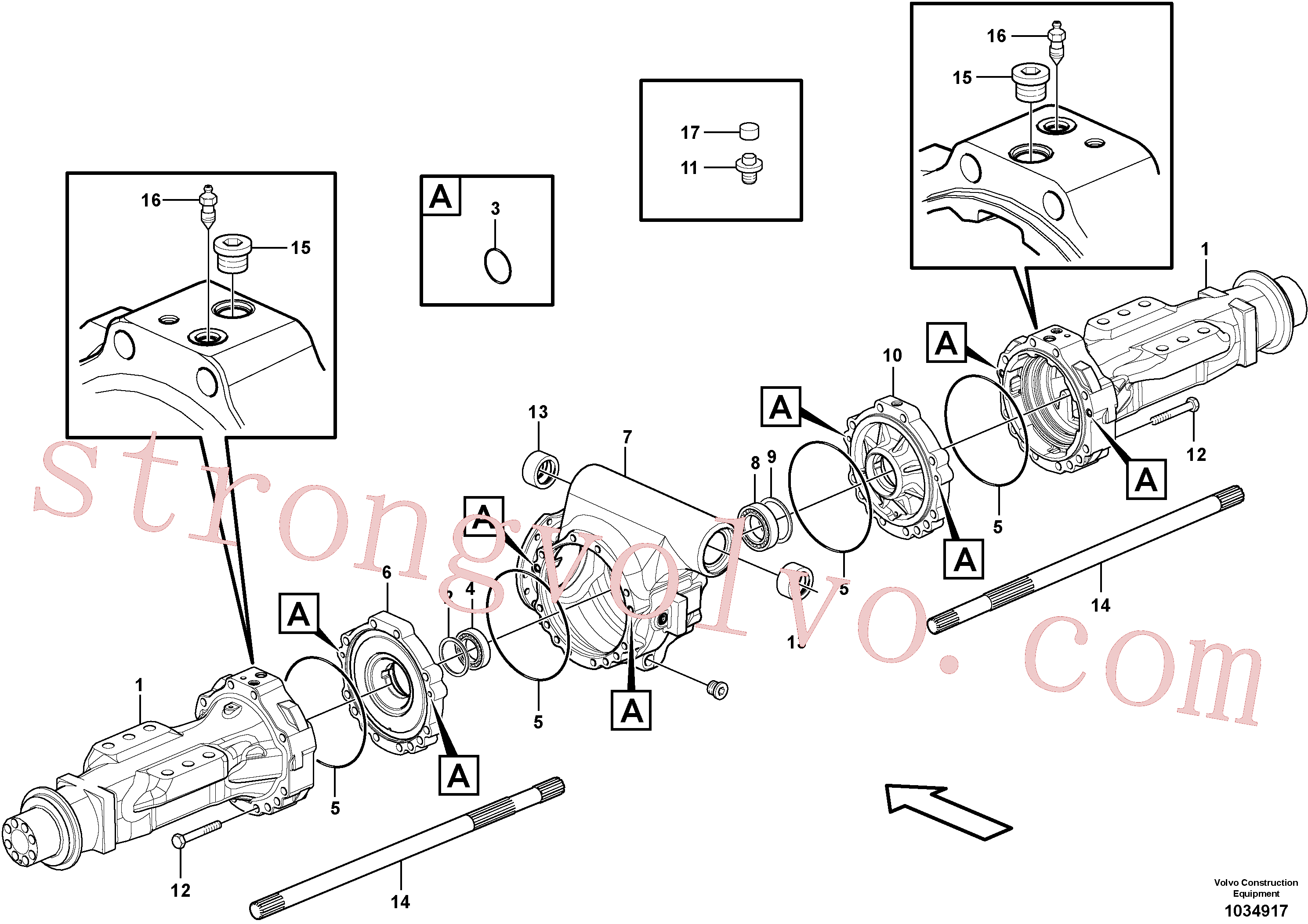 Volvo Montagem VOE15071985 Bujão Acessórios