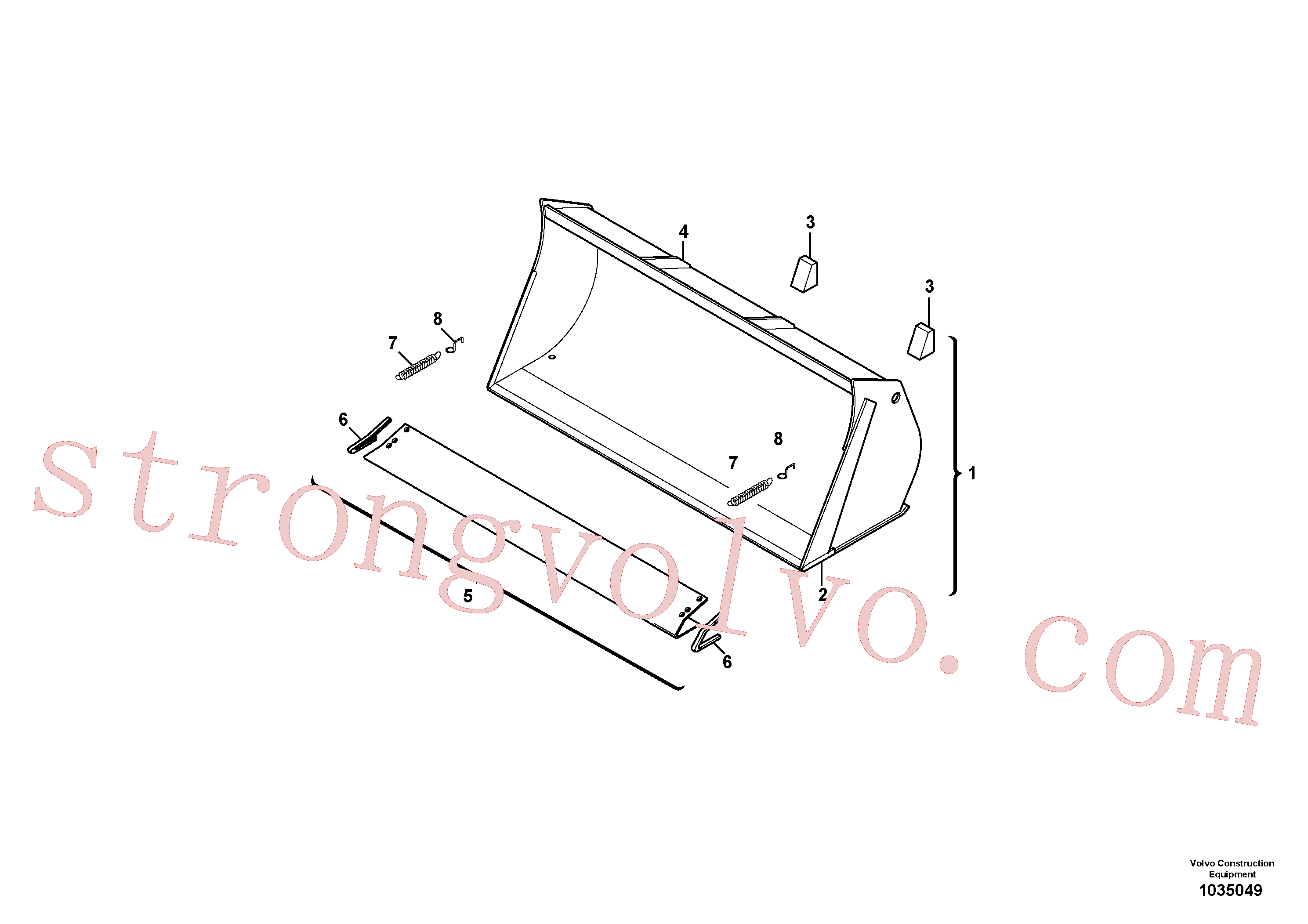 VOE11305040 Volvo(1035049 Montagem)