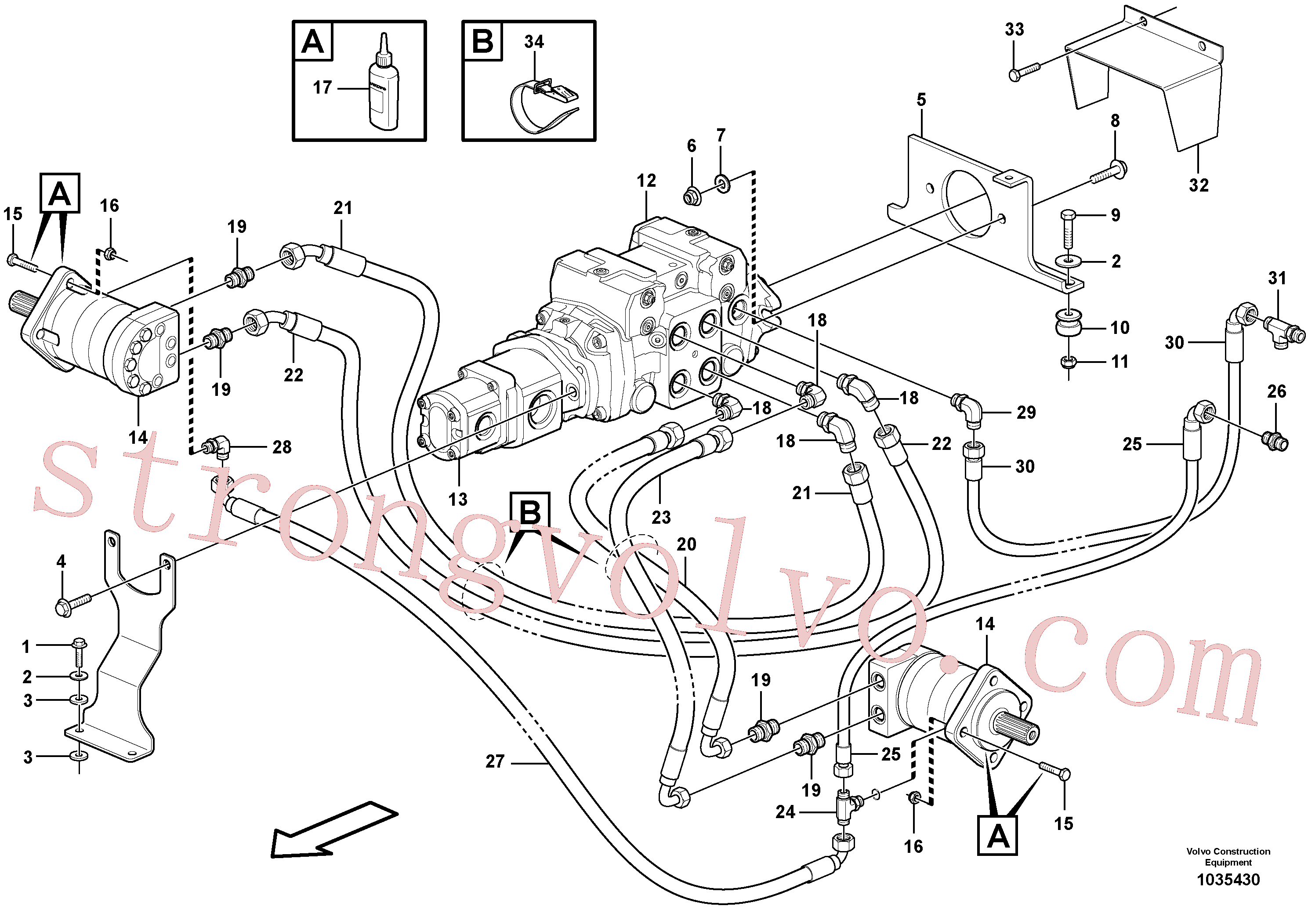 VOE15406715 Volvo(1035430 Montagem)