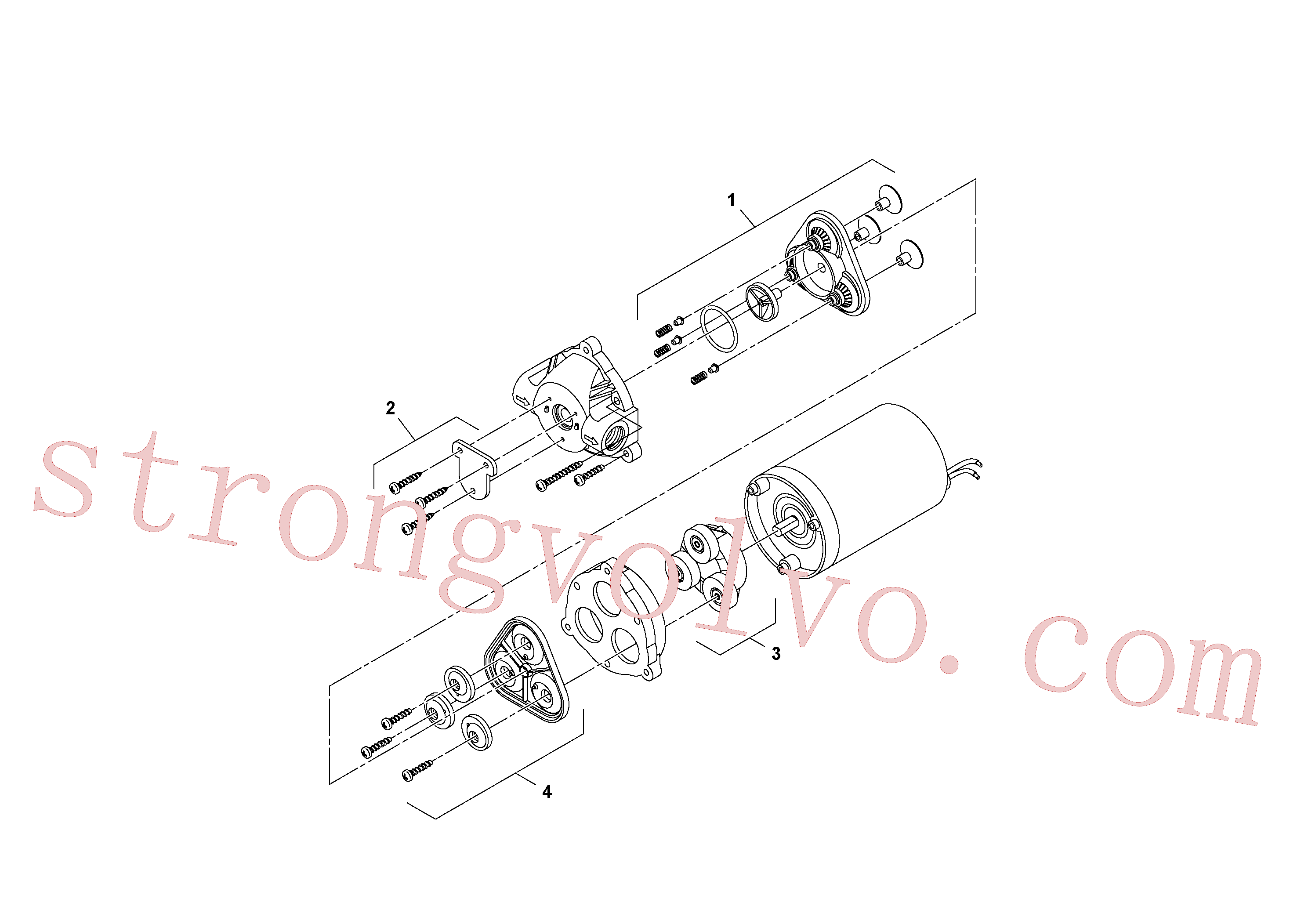 RM59123877 Volvo Bomba de água(1035785 Montagem)